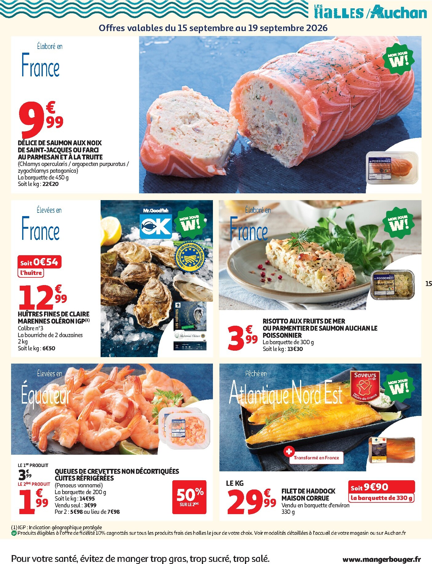 auchan - Auchan - Supermarché folder voor volgende week van dinsdag 15/09/2026 tot zaterdag 26/09/2026 - page: 15