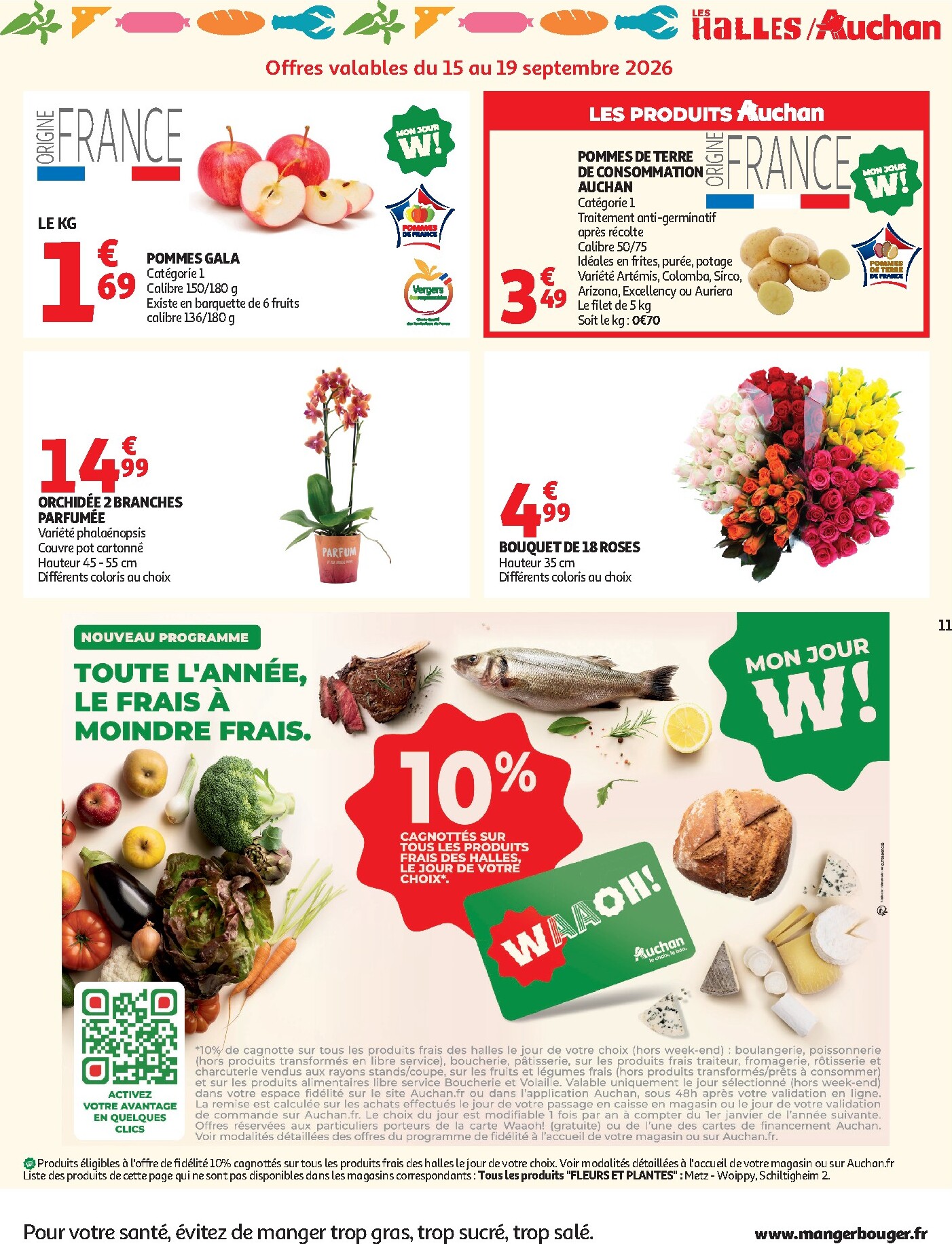 auchan - Auchan - Supermarché folder voor volgende week van dinsdag 15/09/2026 tot zaterdag 26/09/2026 - page: 11