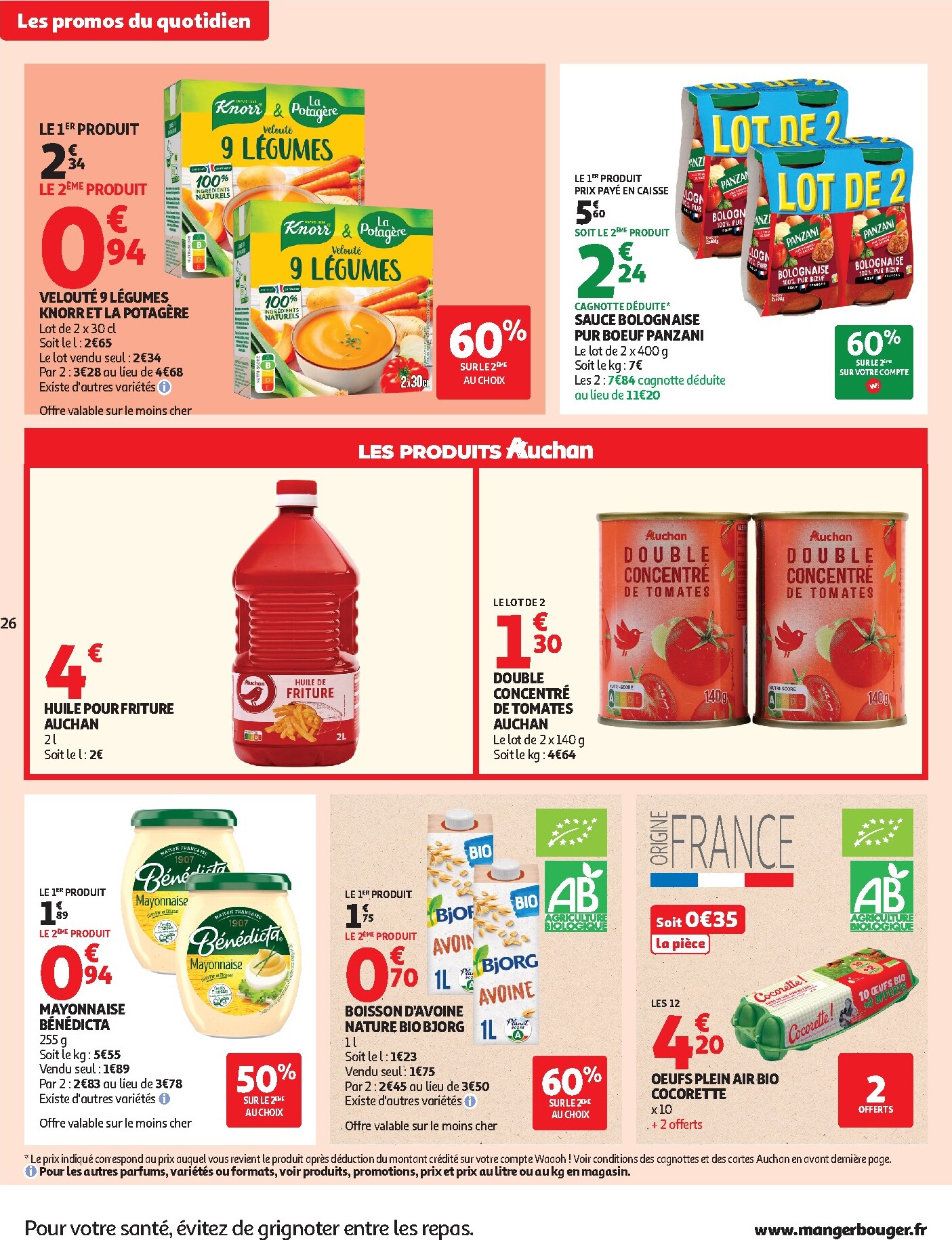 auchan - Auchan - Supermarché folder voor volgende week van dinsdag 15/09/2026 tot zaterdag 26/09/2026 - page: 26