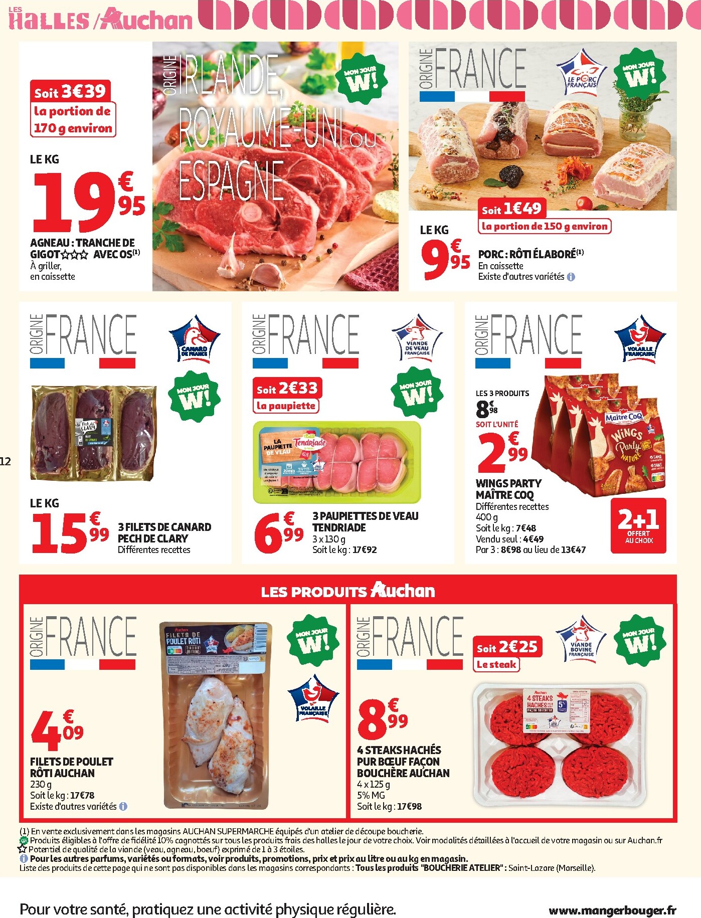 auchan - Auchan - Supermarché folder voor volgende week van dinsdag 22/09/2026 tot zaterdag 26/09/2026 - page: 12