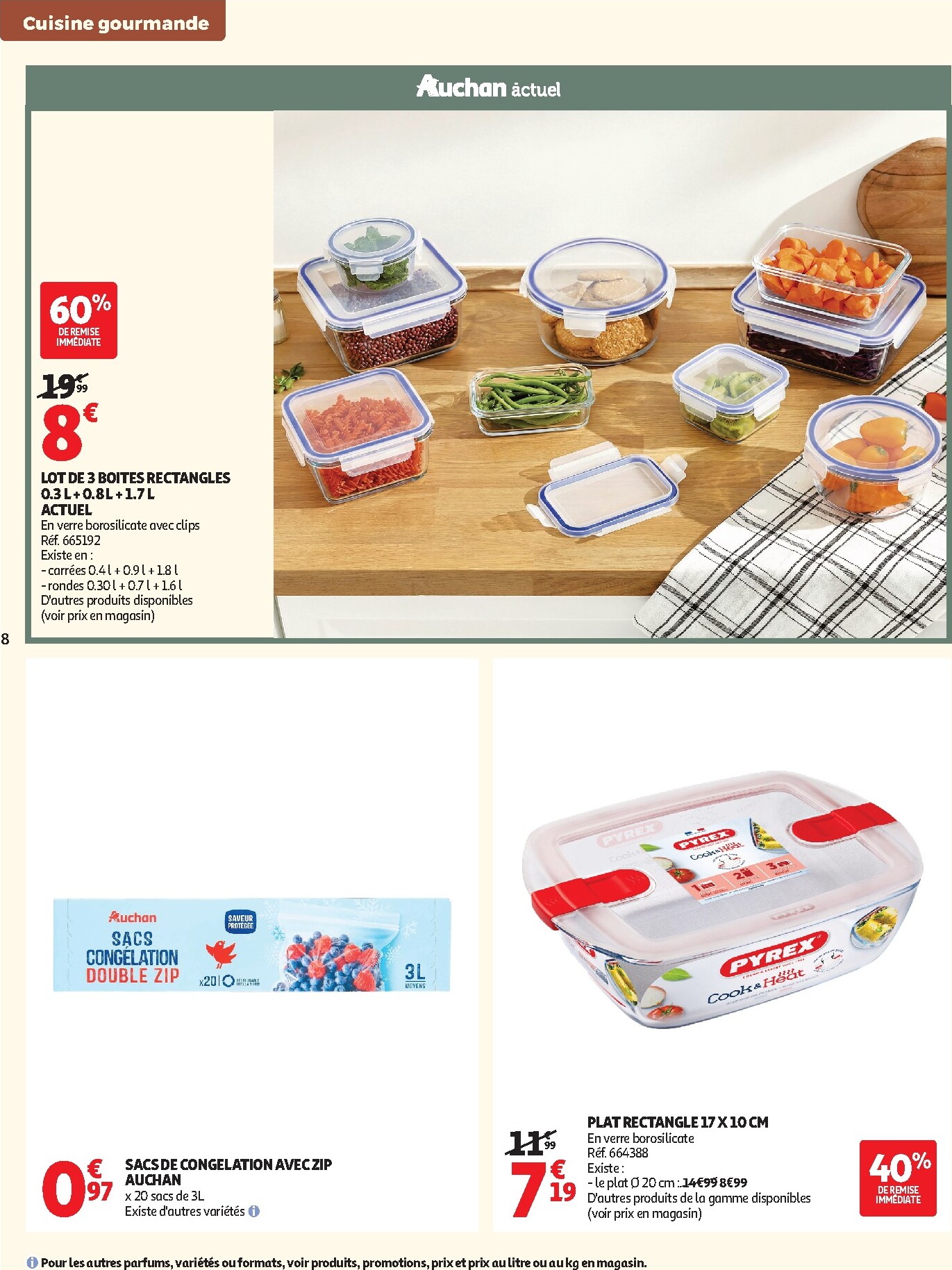 auchan - Auchan - Cuisine gourmande supers folder voor volgende week van dinsdag 22/09/2026 tot zaterdag 03/10/2026 - page: 8