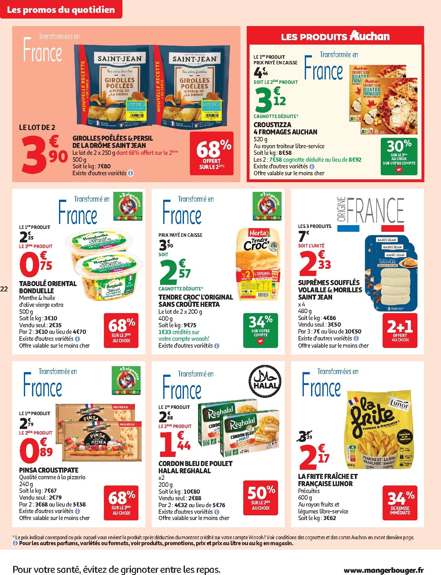 auchan - Auchan folder voor volgende week van dinsdag 22/09/2026 tot zondag 04/10/2026 - page: 22
