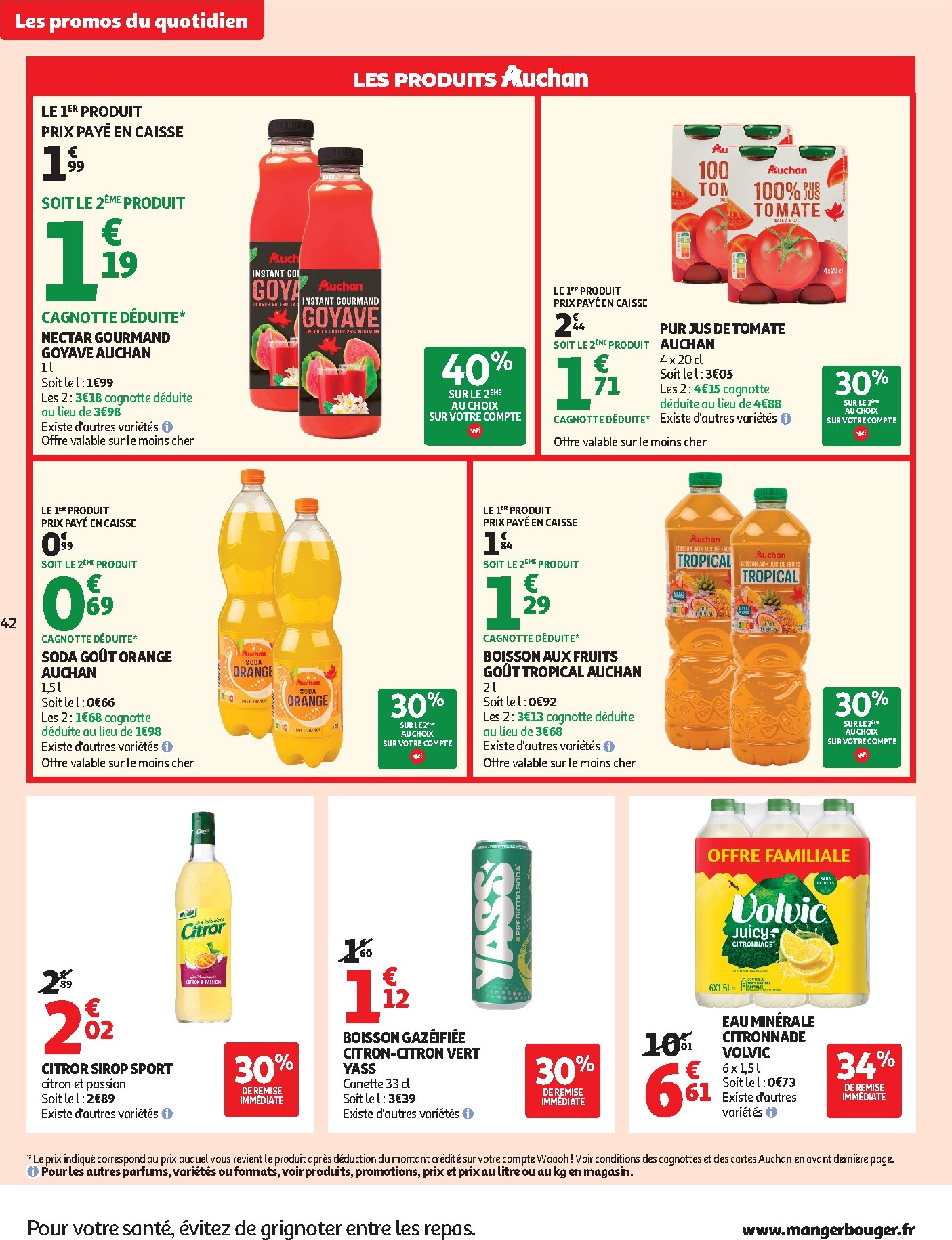 auchan - Auchan folder voor volgende week van dinsdag 22/09/2026 tot zondag 04/10/2026 - page: 42