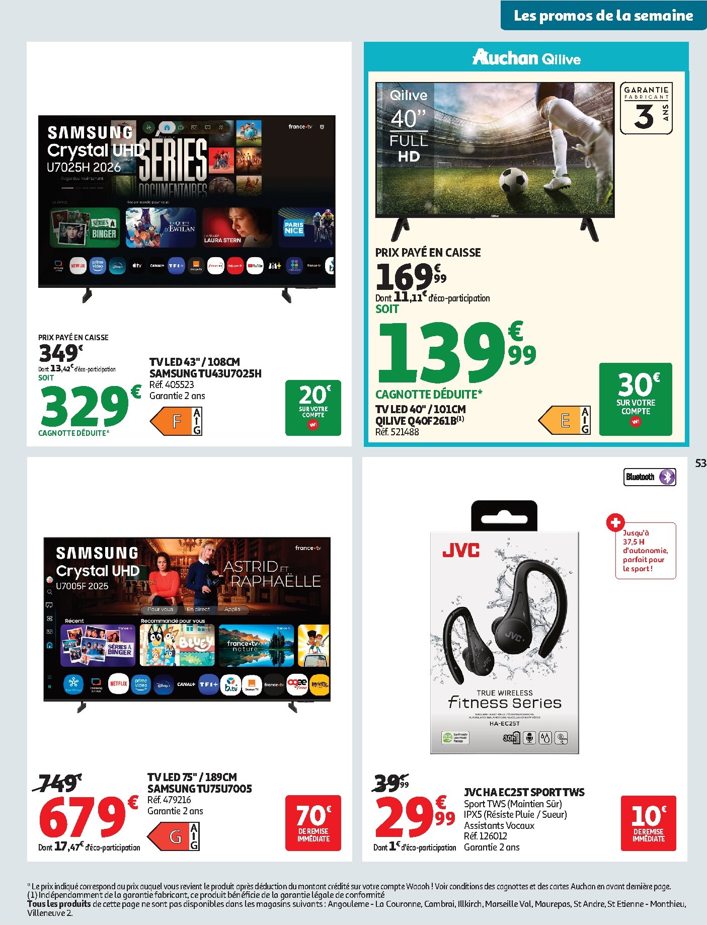 auchan - Auchan folder voor volgende week van dinsdag 22/09/2026 tot zondag 04/10/2026 - page: 53