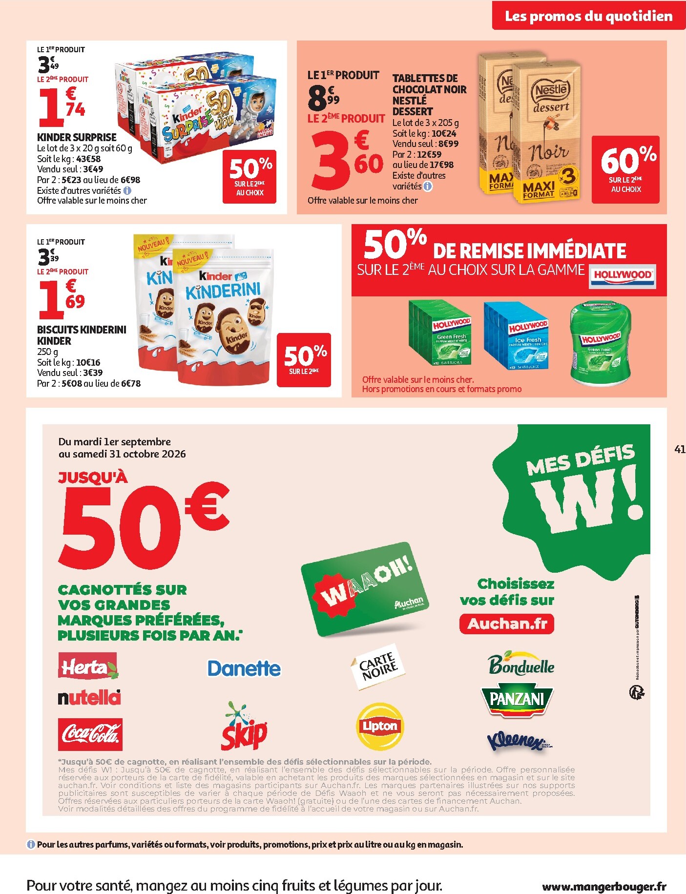 auchan - Auchan folder voor volgende week van dinsdag 22/09/2026 tot zondag 04/10/2026 - page: 41