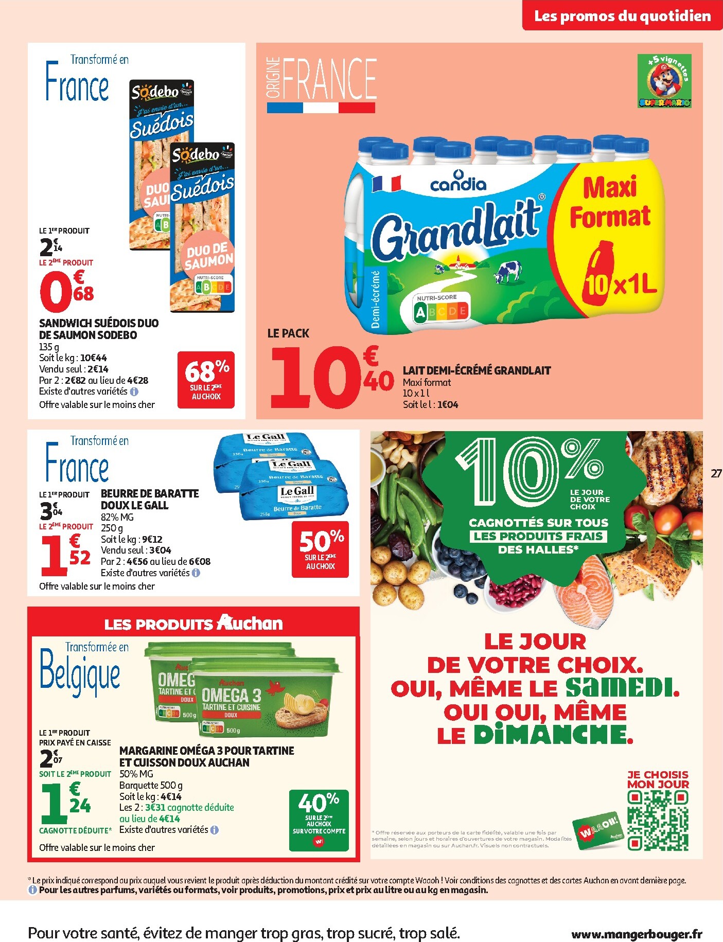 auchan - Auchan folder voor volgende week van dinsdag 22/09/2026 tot zondag 04/10/2026 - page: 27