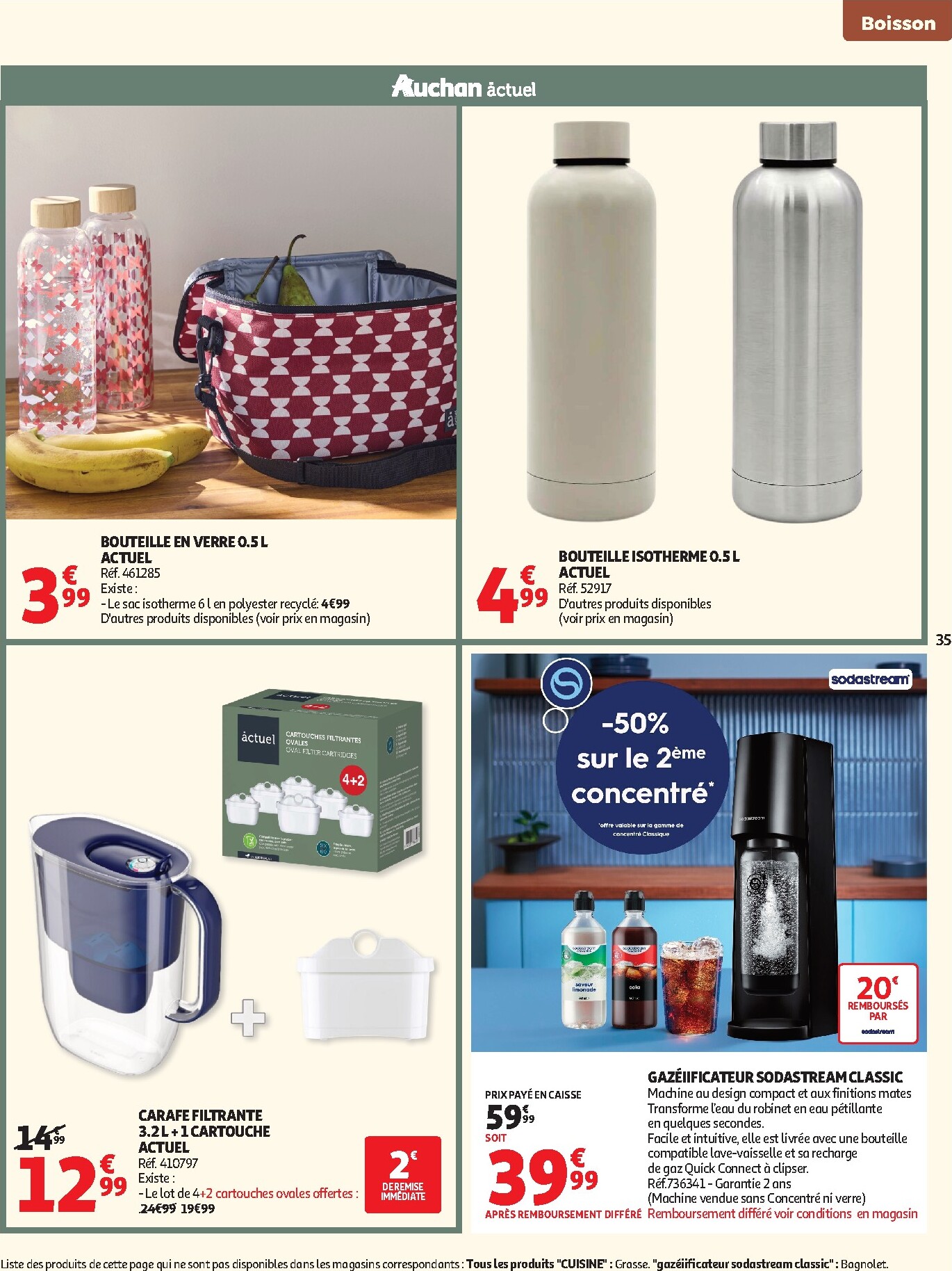 auchan - Auchan - Cuisine gourmande hypers folder voor volgende week van dinsdag 22/09/2026 tot zondag 04/10/2026 - page: 35