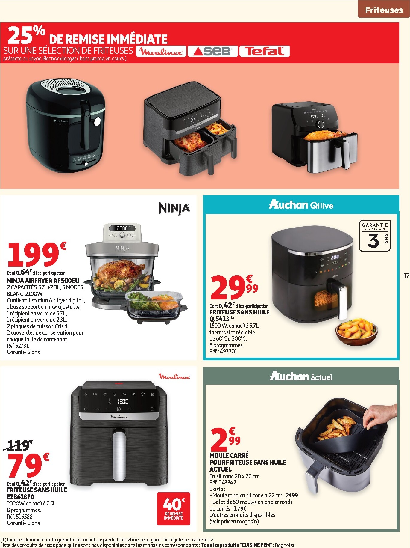 auchan - Auchan - Cuisine gourmande hypers folder voor volgende week van dinsdag 22/09/2026 tot zondag 04/10/2026 - page: 17