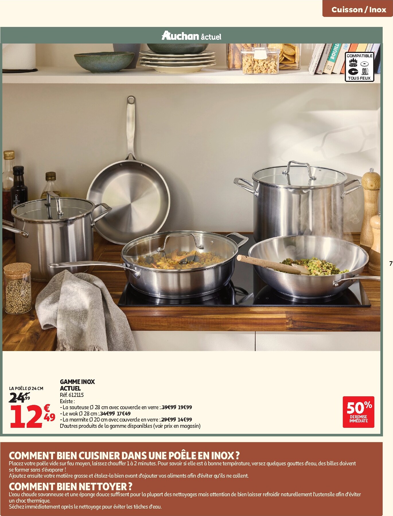 auchan - Auchan - Cuisine gourmande hypers folder voor volgende week van dinsdag 22/09/2026 tot zondag 04/10/2026 - page: 7