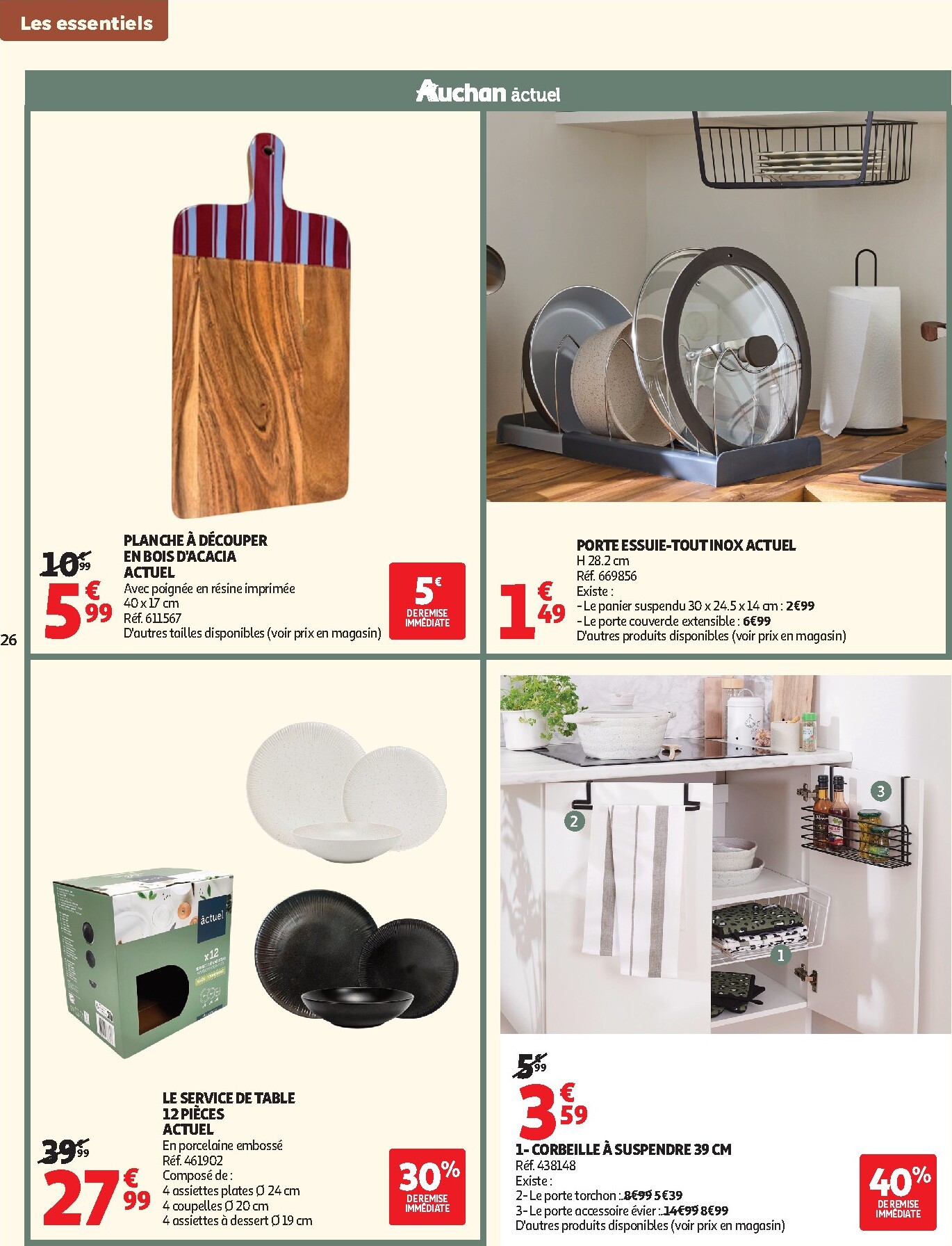 auchan - Auchan - Cuisine gourmande hypers folder voor volgende week van dinsdag 22/09/2026 tot zondag 04/10/2026 - page: 26