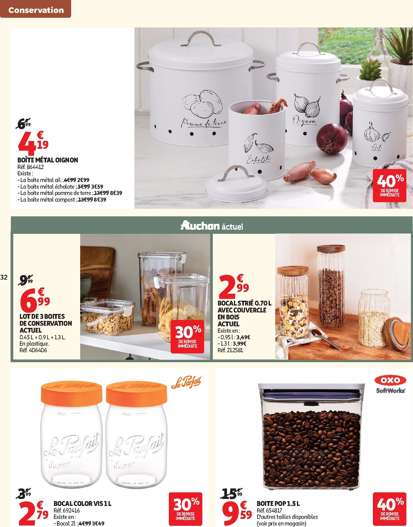 auchan - Auchan - Cuisine gourmande hypers folder voor volgende week van dinsdag 22/09/2026 tot zondag 04/10/2026 - page: 32