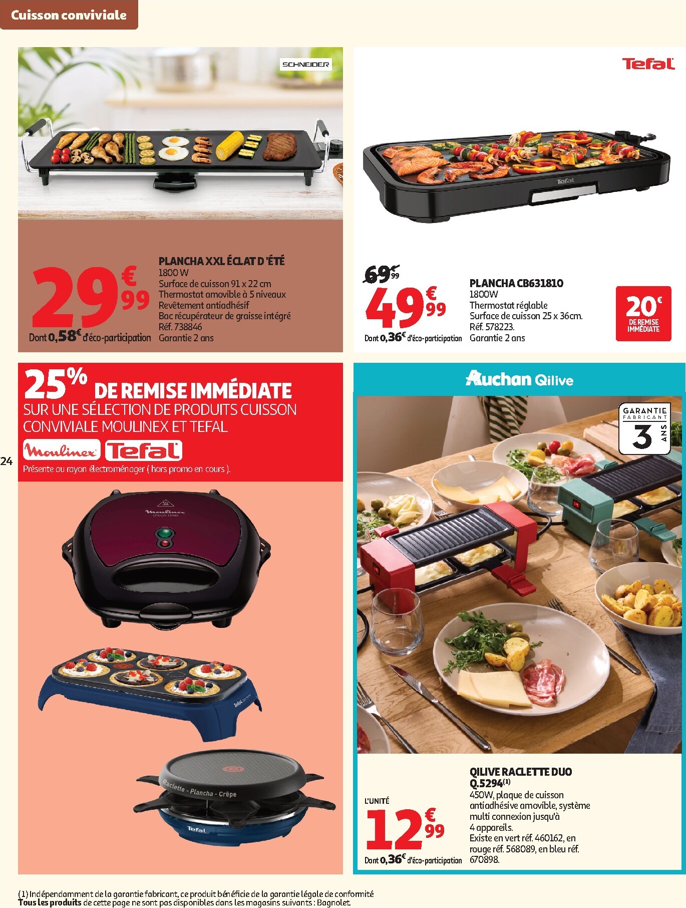 auchan - Auchan - Cuisine gourmande hypers folder voor volgende week van dinsdag 22/09/2026 tot zondag 04/10/2026 - page: 24