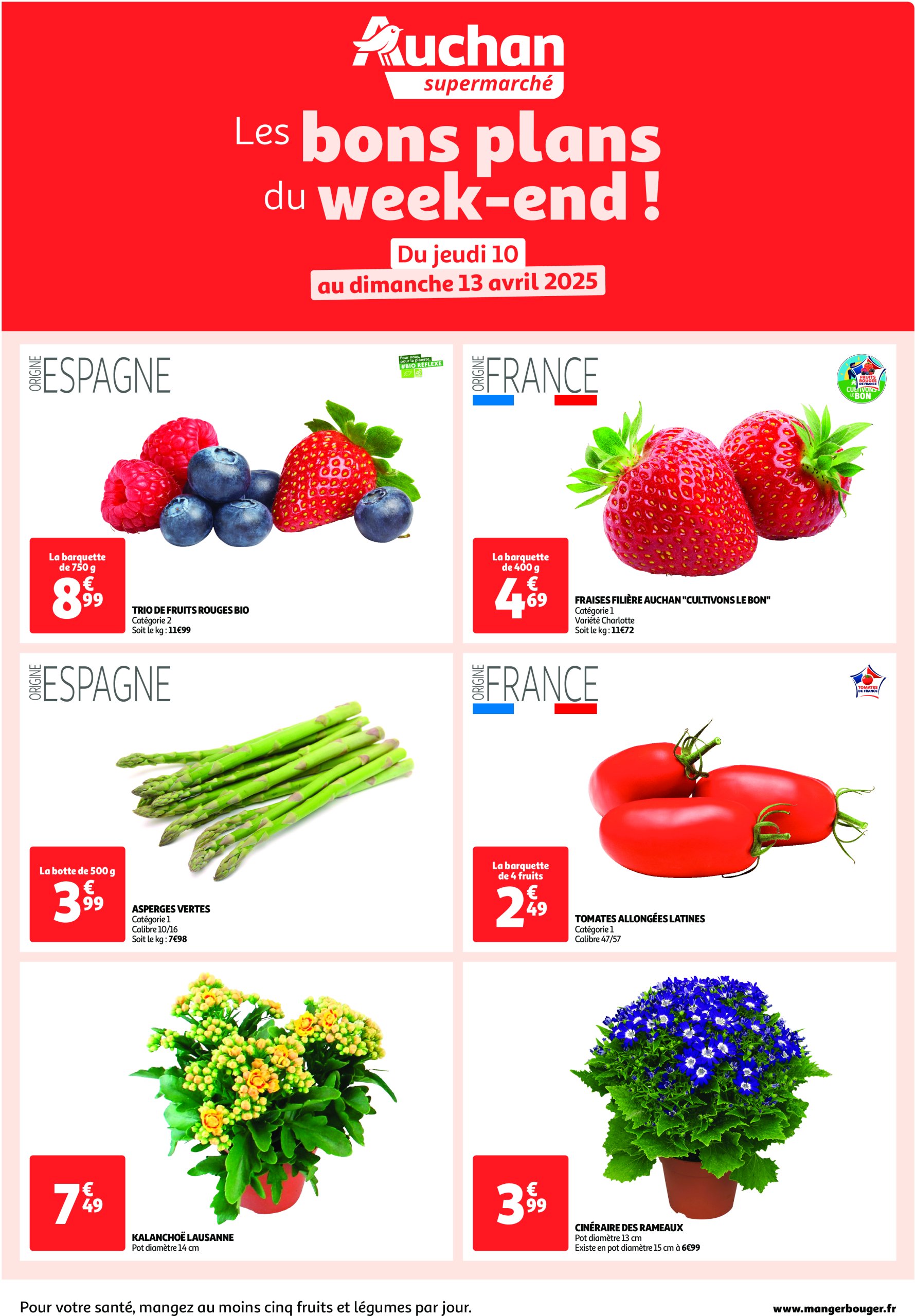 auchan - Auchan supermarché folder geldig vanaf 10/04 - 13/04