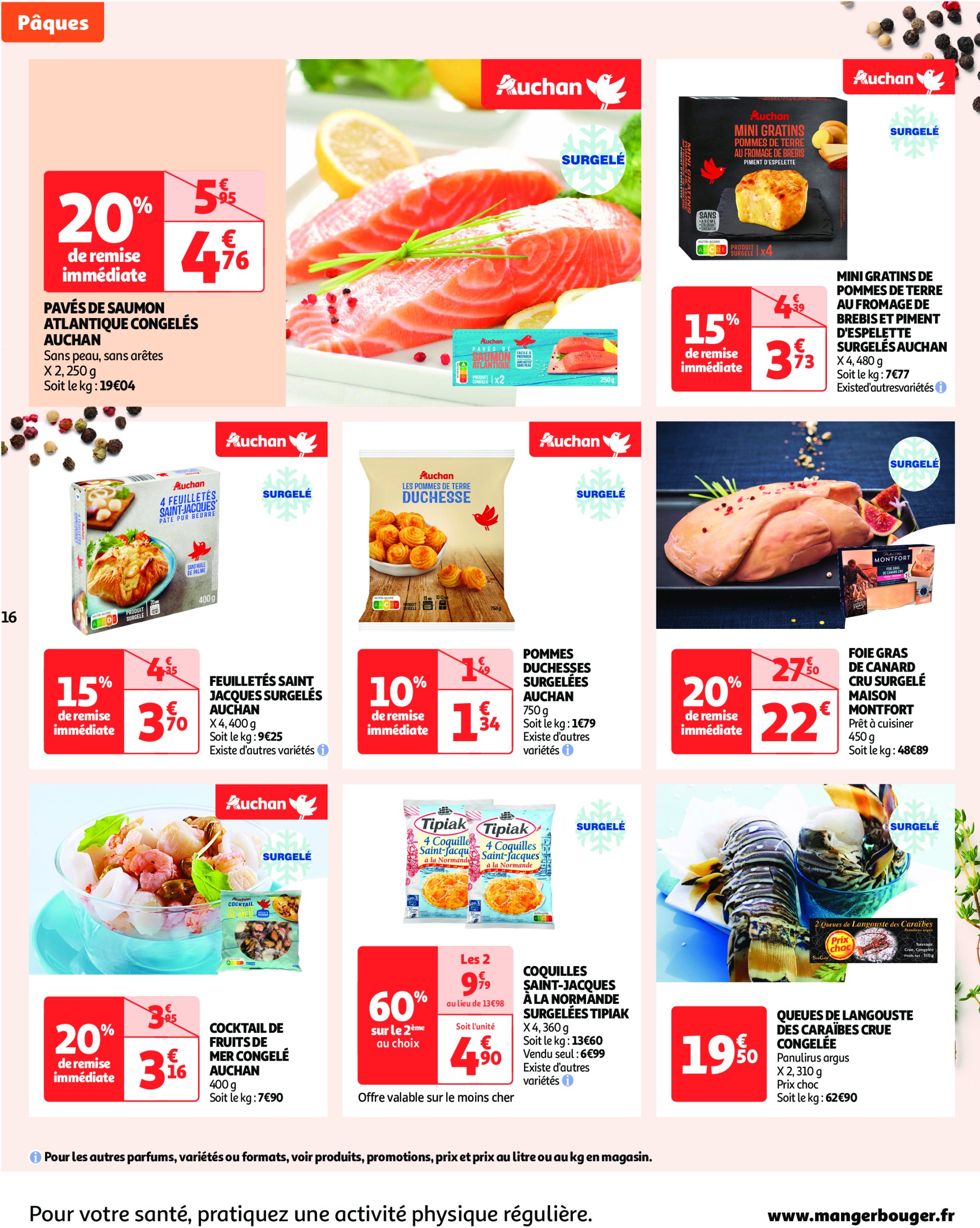 auchan - Auchan - Les meilleures surprises de Pâques folder geldig vanaf 15/04 - 21/04 - page: 16