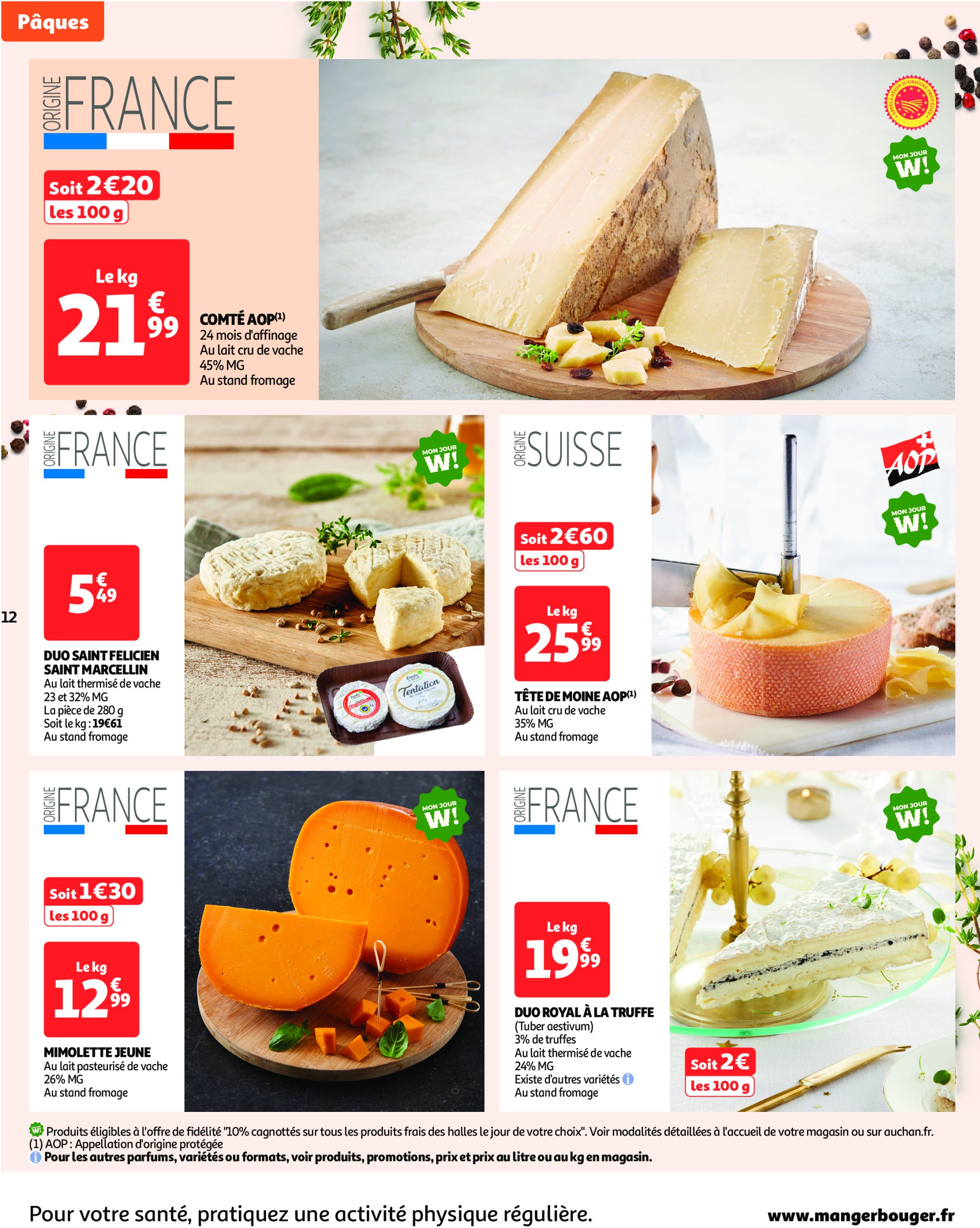auchan - Auchan - Les meilleures surprises de Pâques folder geldig vanaf 15/04 - 21/04 - page: 12