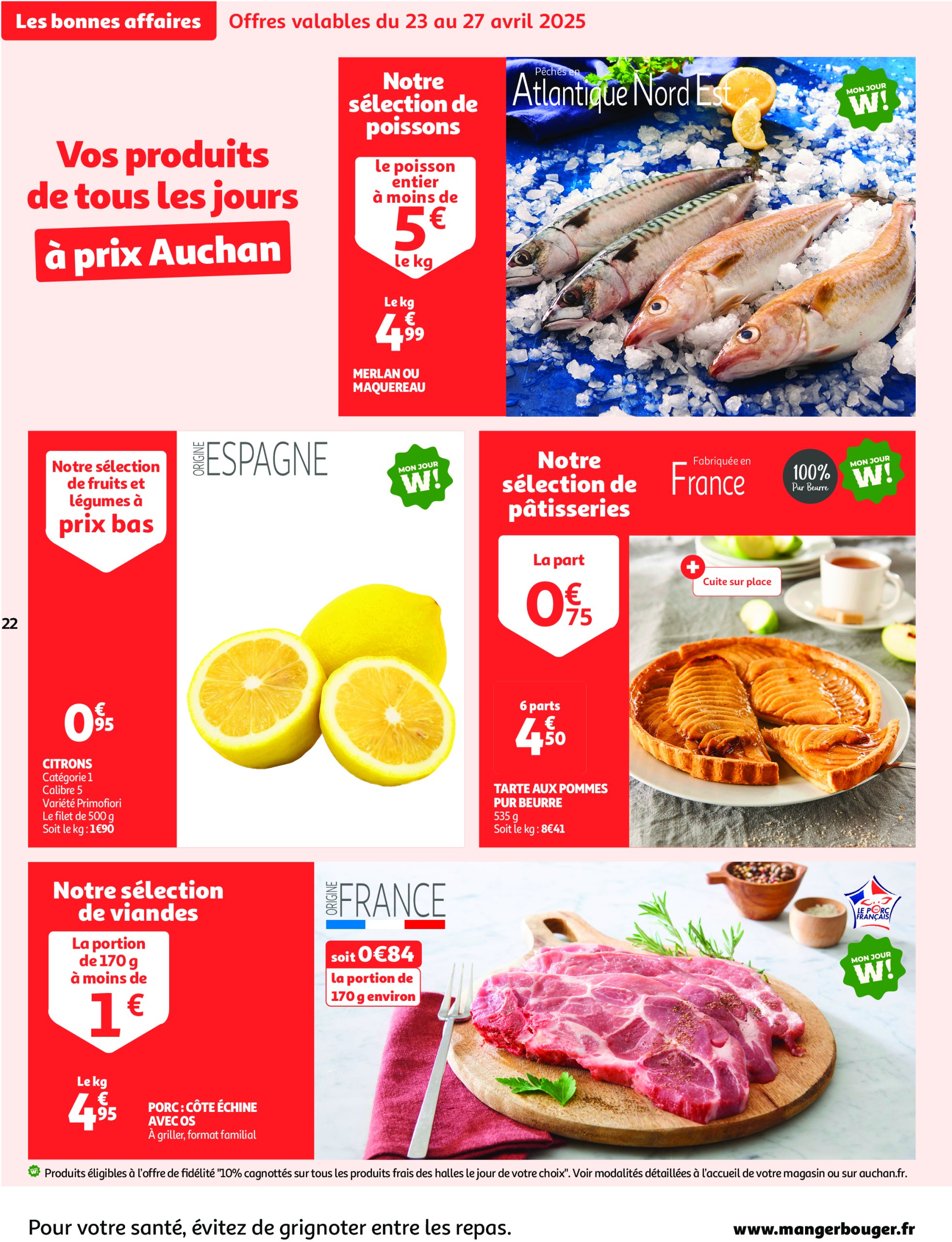 auchan - Auchan - Comme en Italie : la dolce vita pour votre budget aussi folder geldig vanaf 23/04 - 04/05 - page: 22 auchan - Auchan - Comme en Italie : la dolce vita pour votre budget aussi folder geldig vanaf 23/04 - 04/05 - page: 22