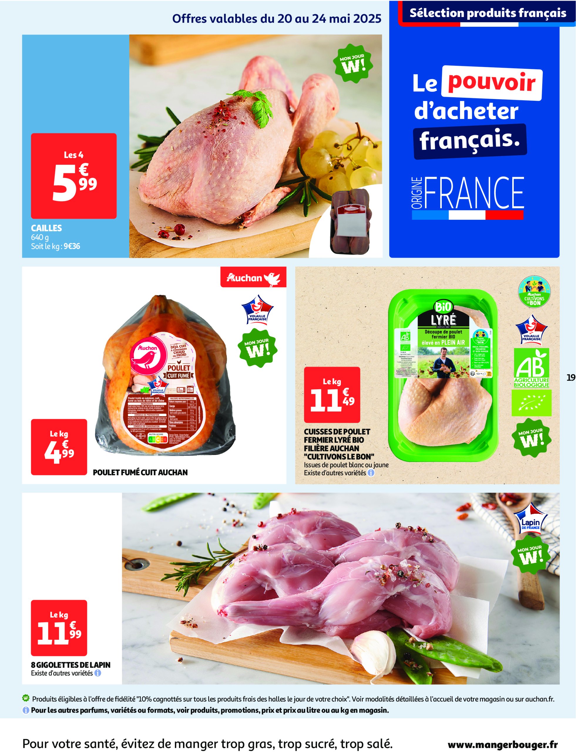 auchan - Auchan - Fête des mères folder geldig vanaf 20/05 - 01/06 - page: 19 auchan - Auchan - Fête des mères folder geldig vanaf 20/05 - 01/06 - page: 19