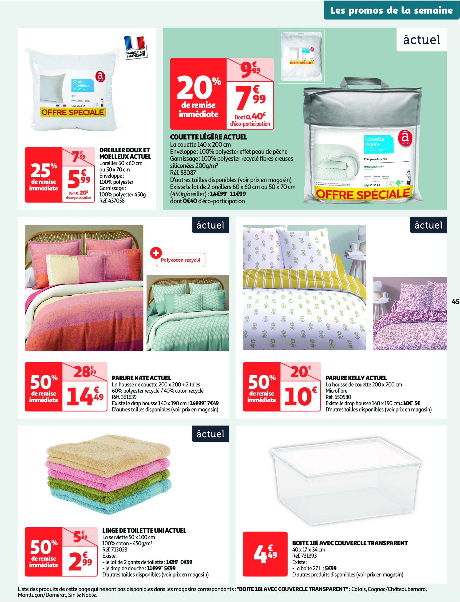 auchan - Auchan - Fête des mères folder geldig vanaf 20/05 - 01/06 - page: 45 auchan - Auchan - Fête des mères folder geldig vanaf 20/05 - 01/06 - page: 45