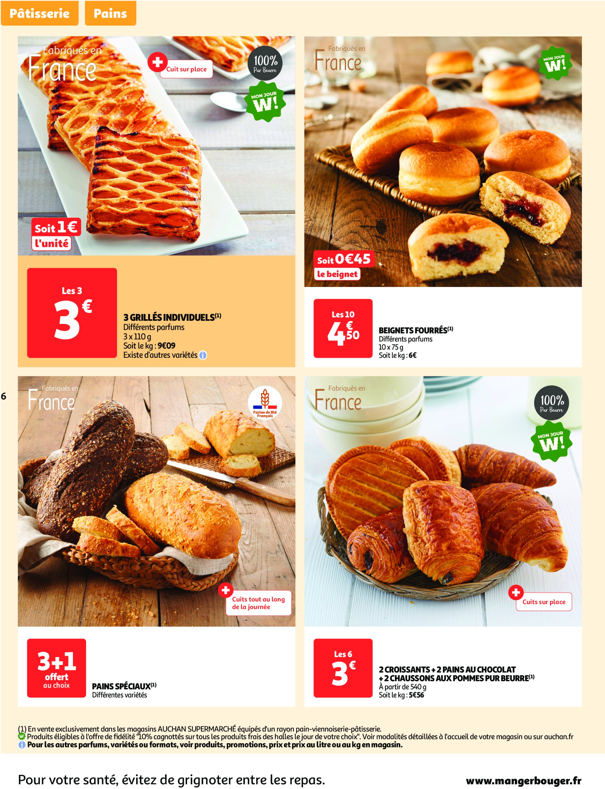 auchan - Auchan Supermarché - Les prix bas qui font du bien au quotidien folder geldig vanaf 27/05 - 31/05 - page: 6