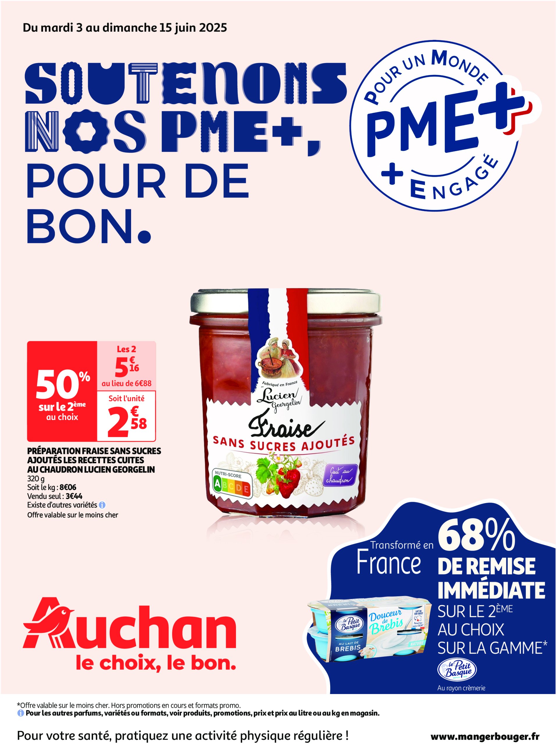 auchan - Auchan - Soutenons nos PME+ pour de bon folder geldig vanaf 03/06 - 15/06