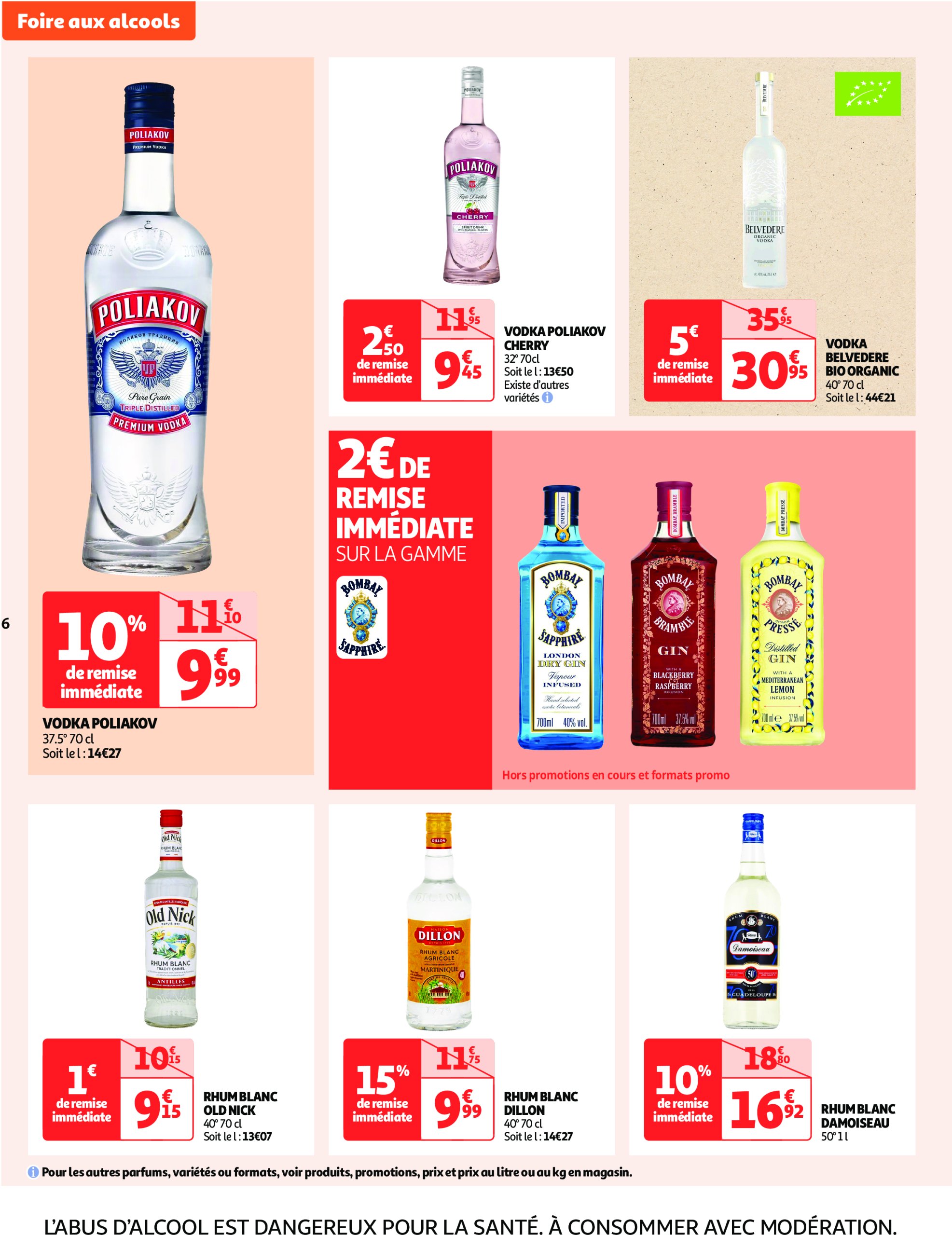 auchan - Auchan - Des prix qui ne poussent pas le bouchon folder geldig vanaf 03/06 - 15/06 - page: 6 auchan - Auchan - Des prix qui ne poussent pas le bouchon folder geldig vanaf 03/06 - 15/06 - page: 6