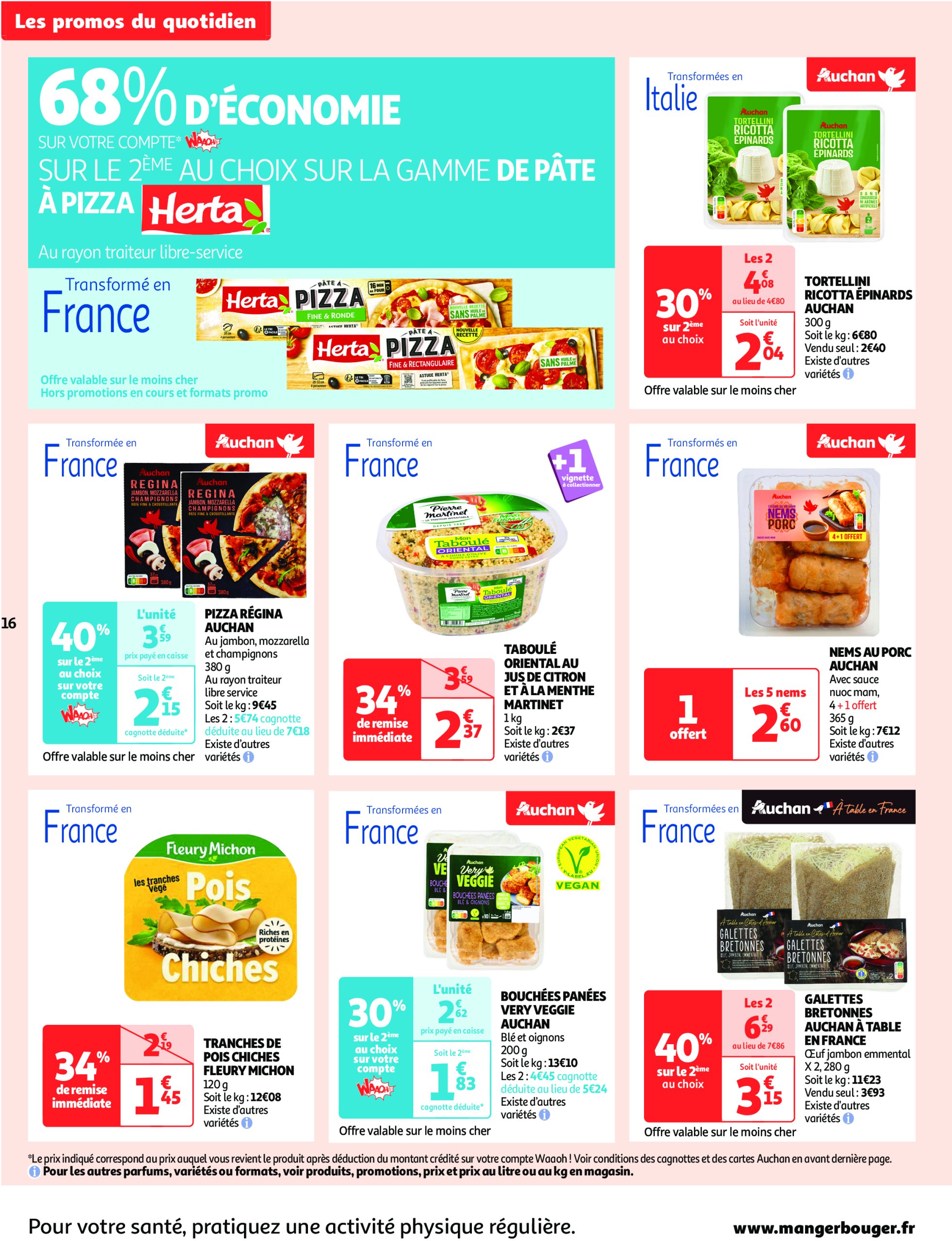 auchan - Auchan Supermarché - Les halles en fêtes, c'est par ici folder geldig vanaf 03/06 - 14/06 - page: 16