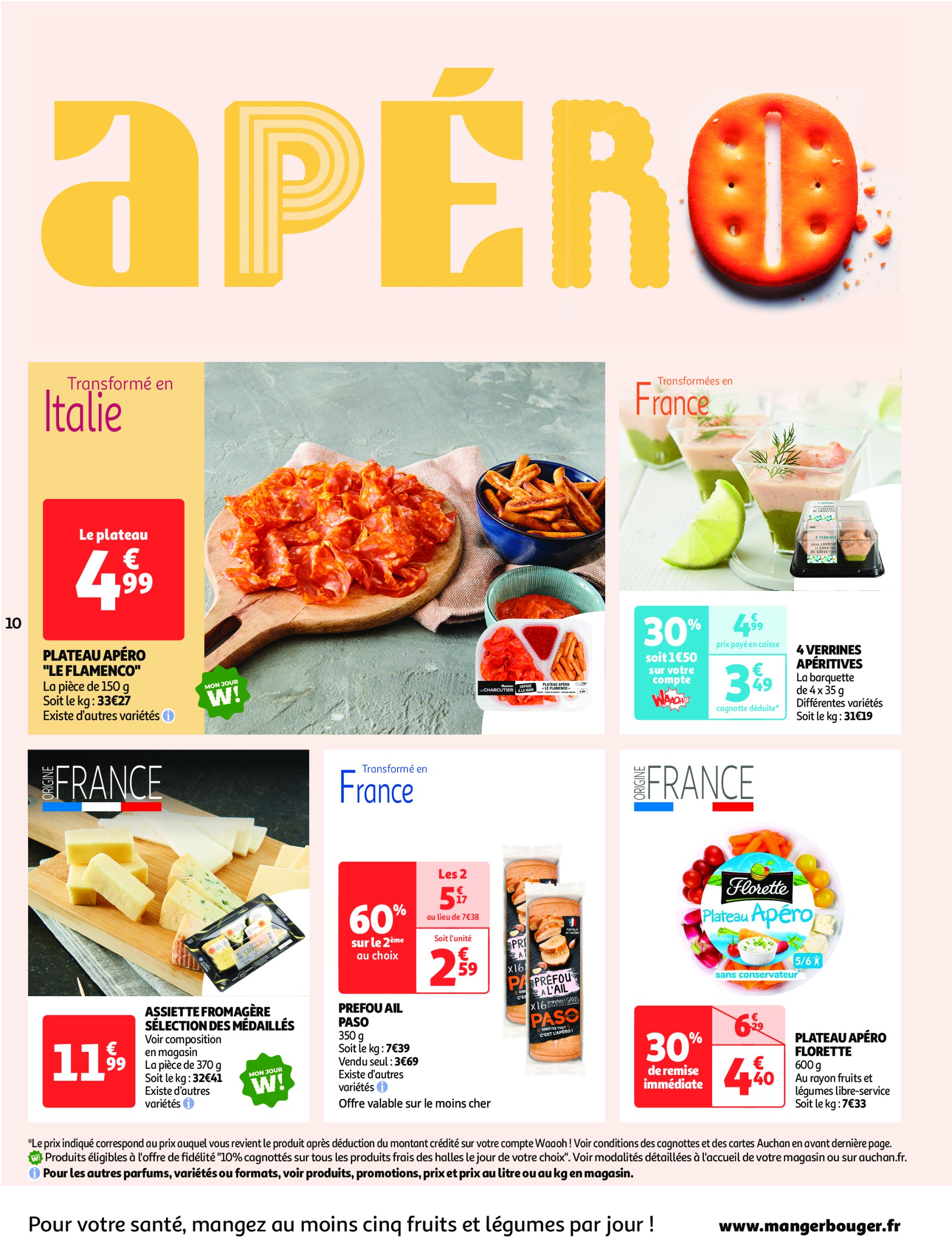auchan - Auchan Supermarché - Le frais, le bon, moins cher folder geldig vanaf 10/06 - 14/06 - page: 10