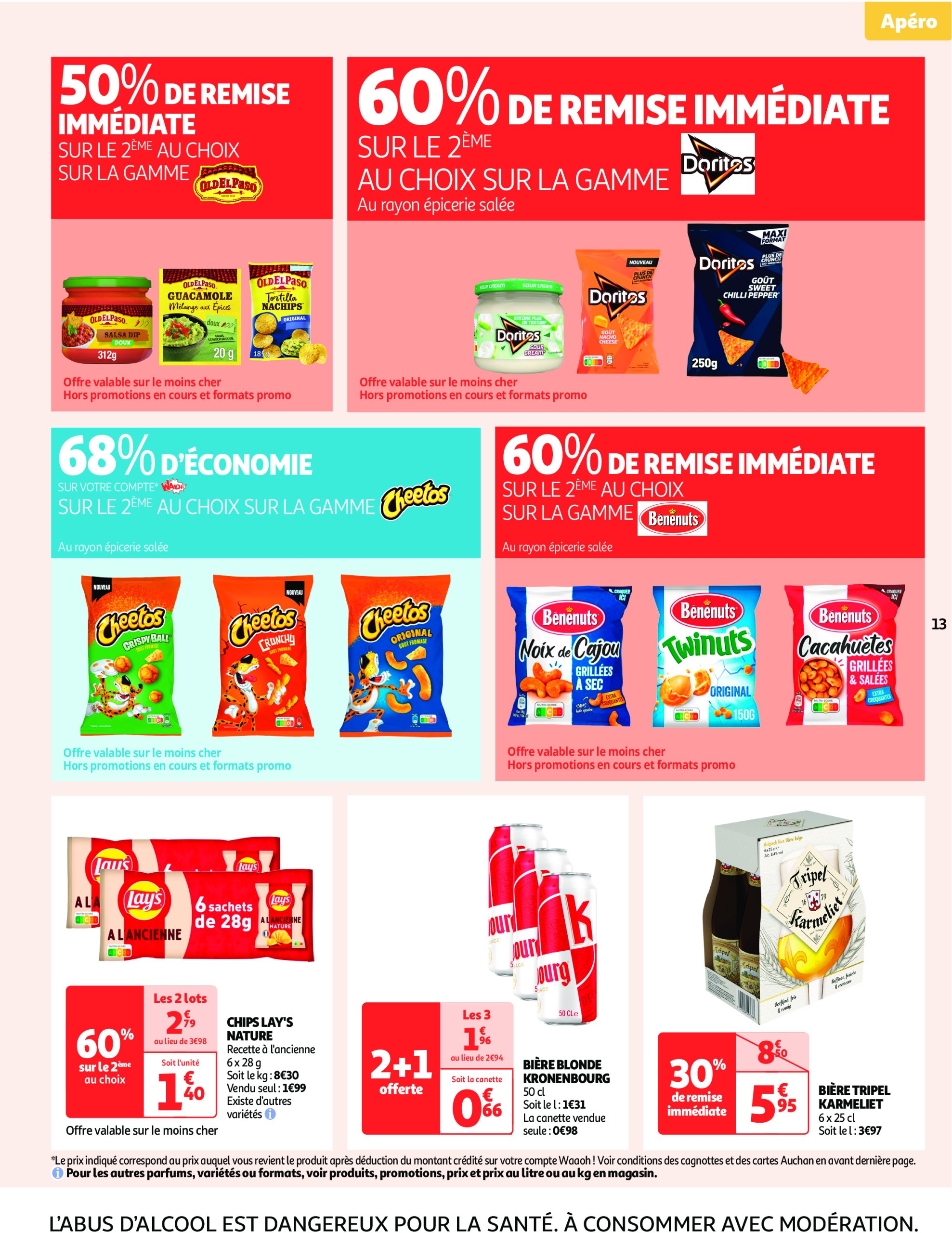 auchan - Auchan Supermarché - Le frais, le bon, moins cher folder geldig vanaf 10/06 - 14/06 - page: 13