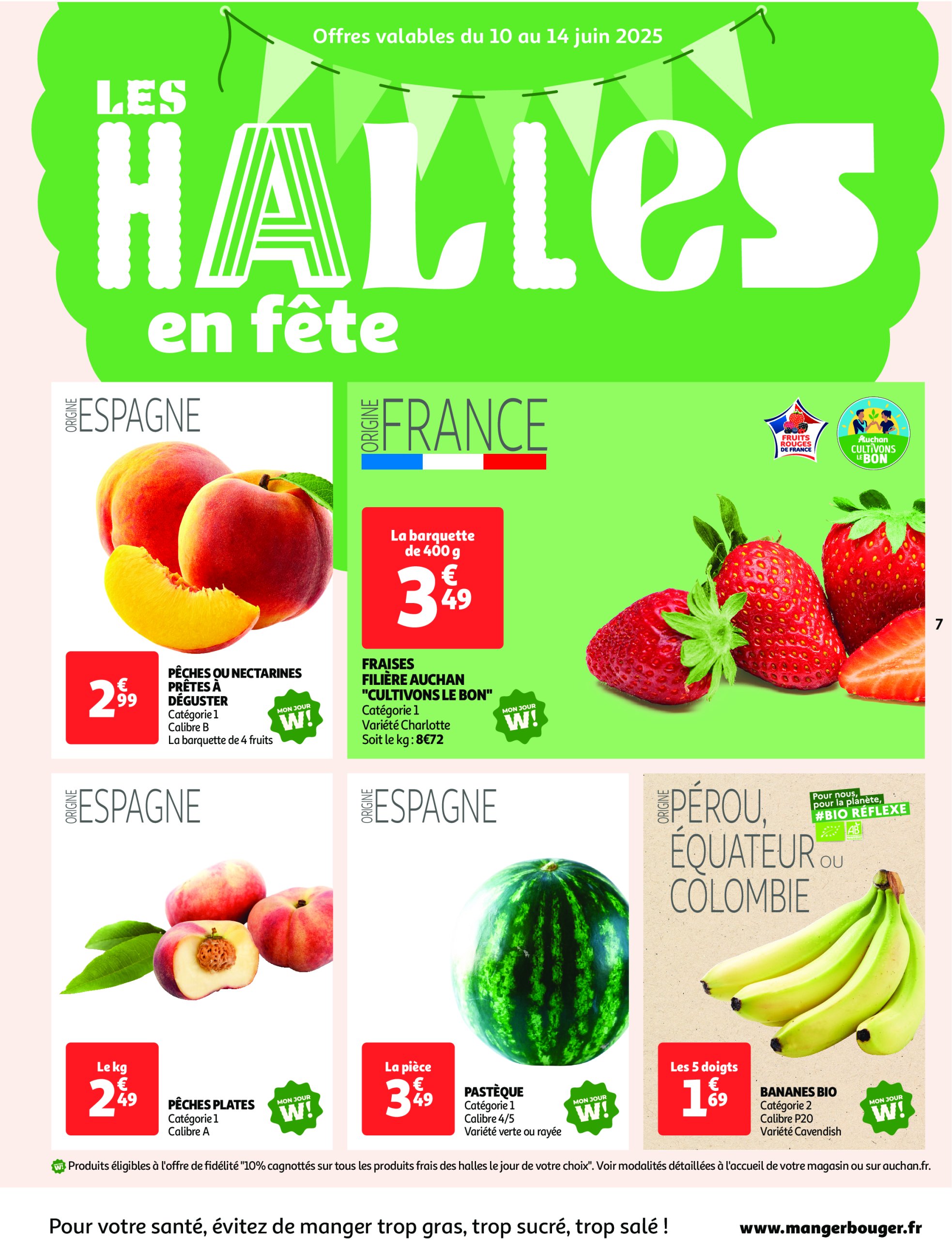 auchan - Auchan Supermarché - Le frais, le bon, moins cher folder geldig vanaf 10/06 - 14/06 - page: 7
