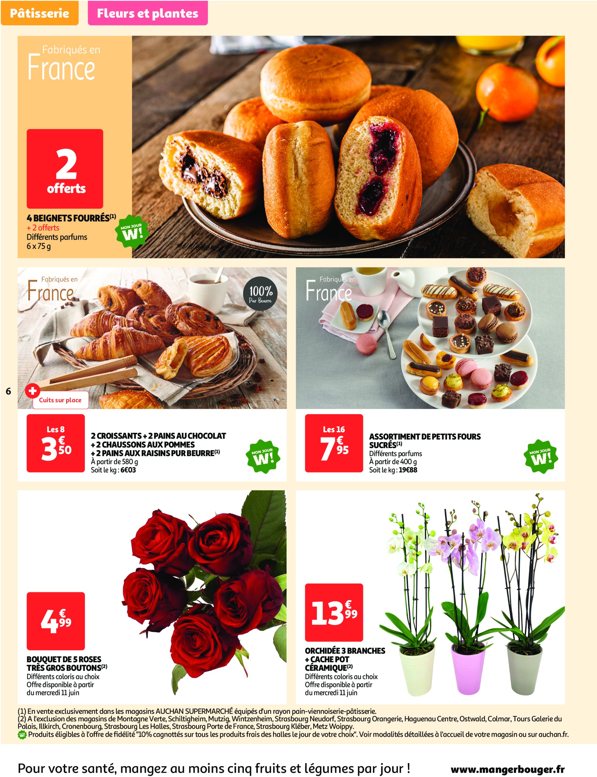 auchan - Auchan Supermarché - Le frais, le bon, moins cher folder geldig vanaf 10/06 - 14/06 - page: 6