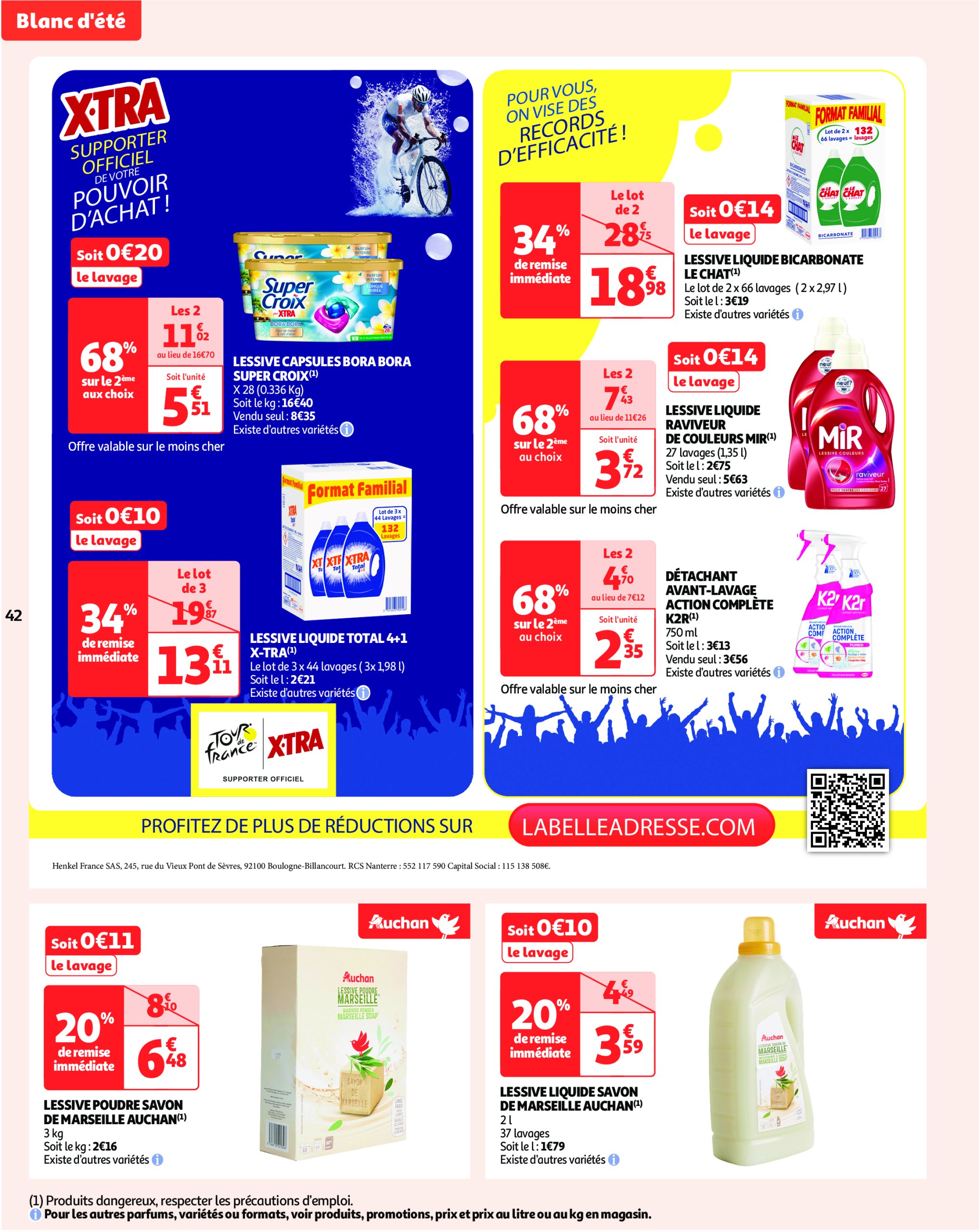 auchan - Auchan - L'apéro, ça n'a pas de prix. Ou un tout petit. folder geldig vanaf 10/06 - 22/06 - page: 42 auchan - Auchan - L'apéro, ça n'a pas de prix. Ou un tout petit. folder geldig vanaf 10/06 - 22/06 - page: 42