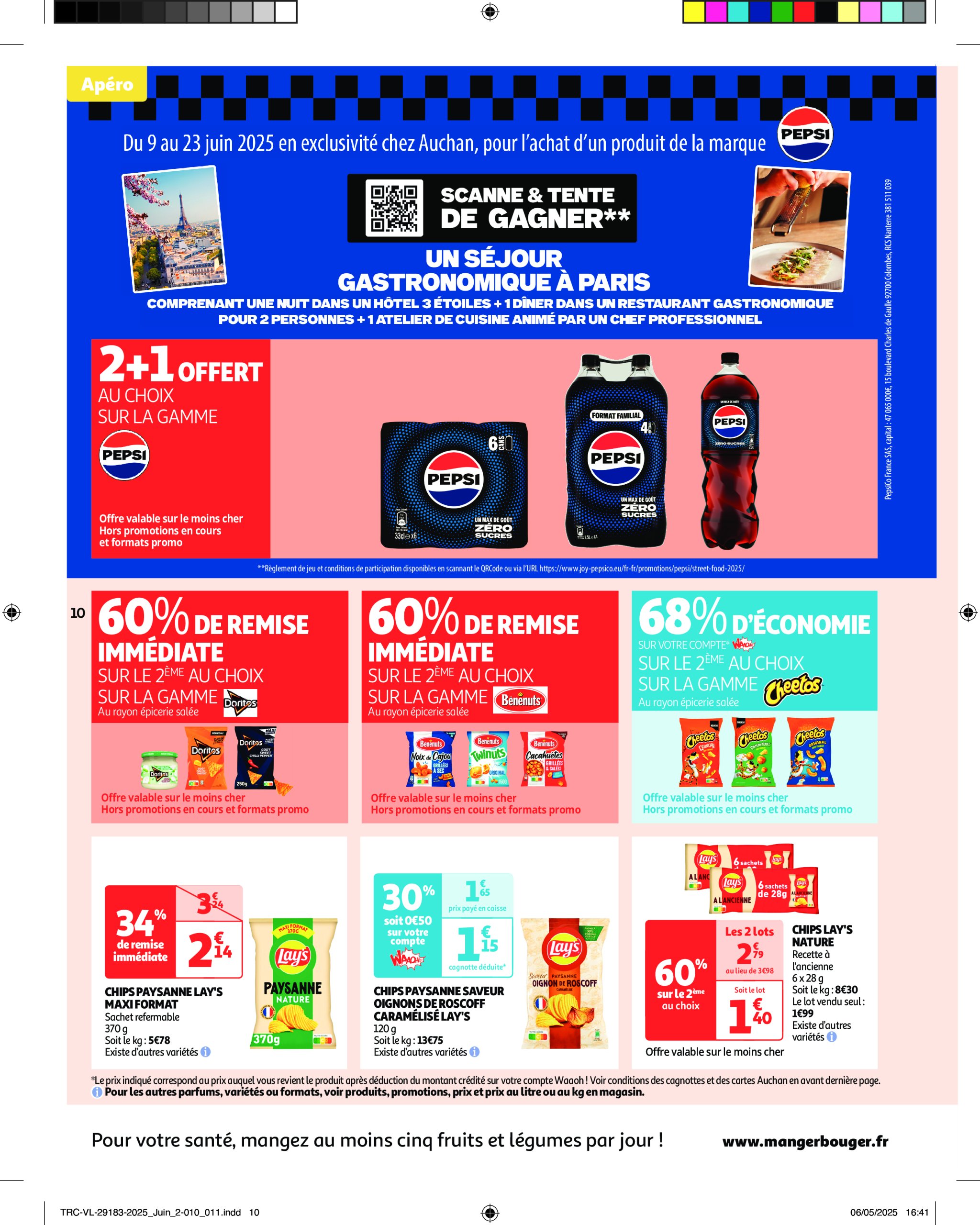 auchan - Auchan - L'apéro, ça n'a pas de prix. Ou un tout petit. folder geldig vanaf 10/06 - 22/06 - page: 10 auchan - Auchan - L'apéro, ça n'a pas de prix. Ou un tout petit. folder geldig vanaf 10/06 - 22/06 - page: 10