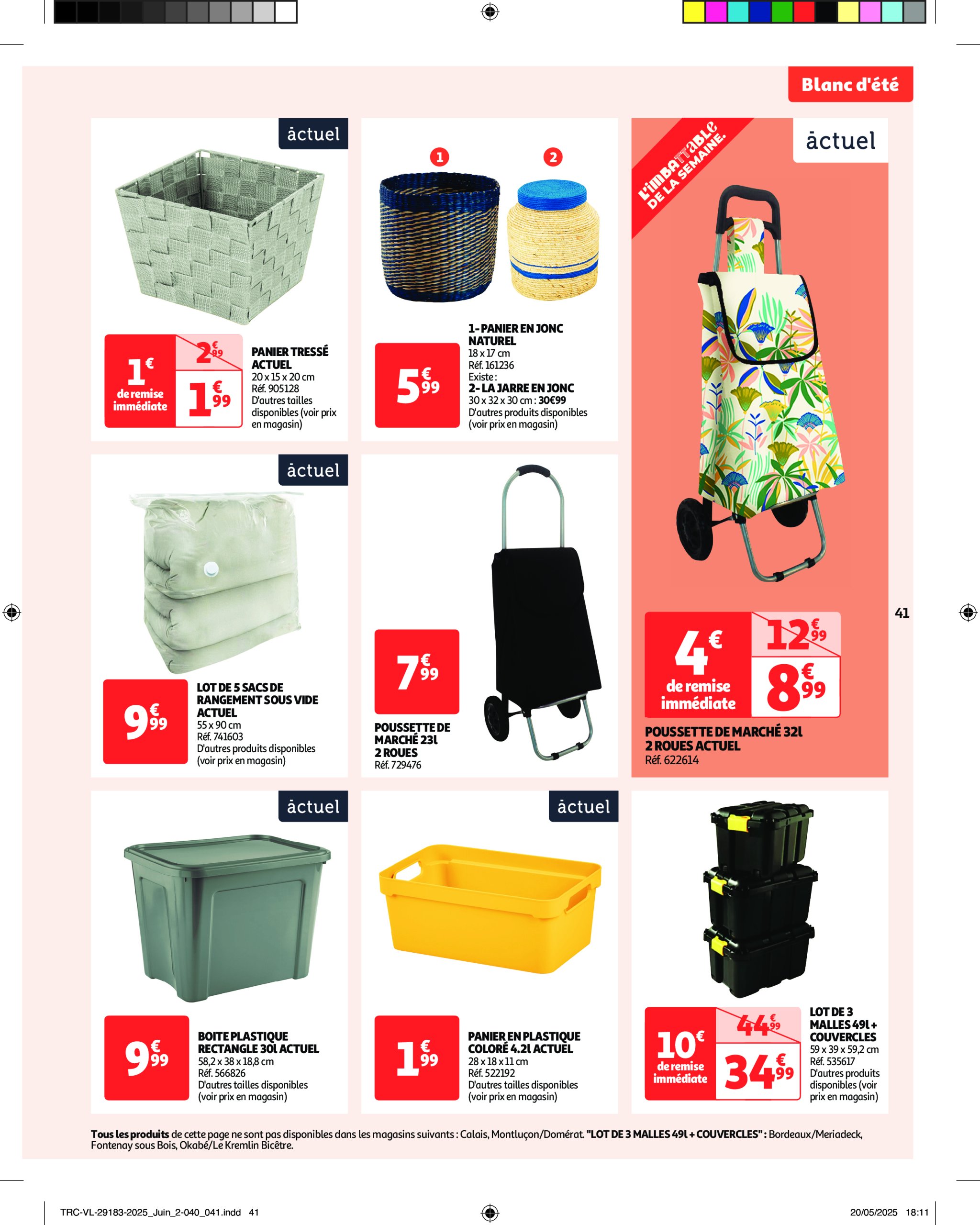 auchan - Auchan - L'apéro, ça n'a pas de prix. Ou un tout petit. folder geldig vanaf 10/06 - 22/06 - page: 41 auchan - Auchan - L'apéro, ça n'a pas de prix. Ou un tout petit. folder geldig vanaf 10/06 - 22/06 - page: 41