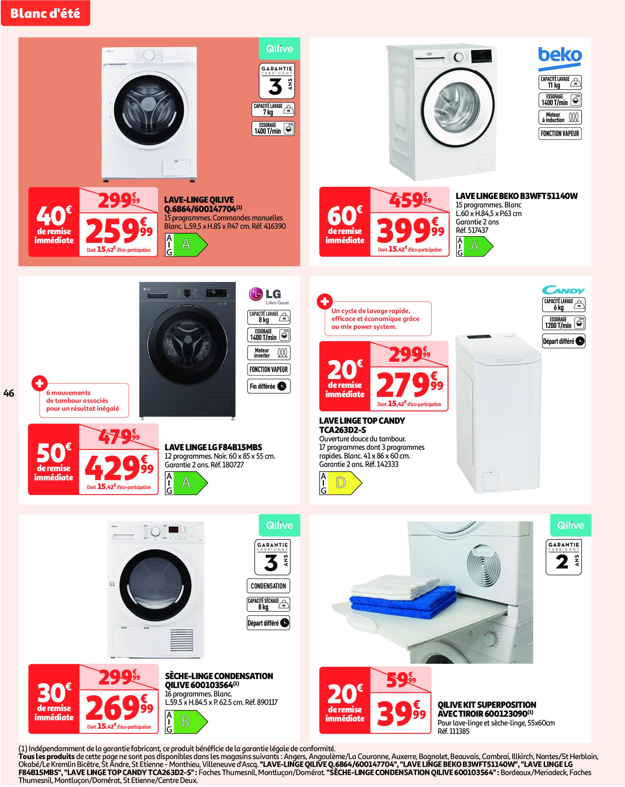 auchan - Auchan - L'apéro, ça n'a pas de prix. Ou un tout petit. folder geldig vanaf 10/06 - 22/06 - page: 46 auchan - Auchan - L'apéro, ça n'a pas de prix. Ou un tout petit. folder geldig vanaf 10/06 - 22/06 - page: 46