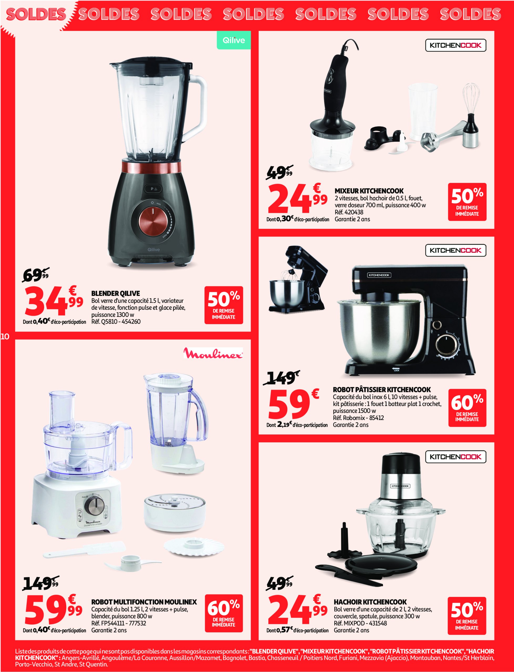 auchan - Auchan - Soldes Corse: Jusqu'à -70% ! folder geldig vanaf 09/07 - 05/08 - page: 10