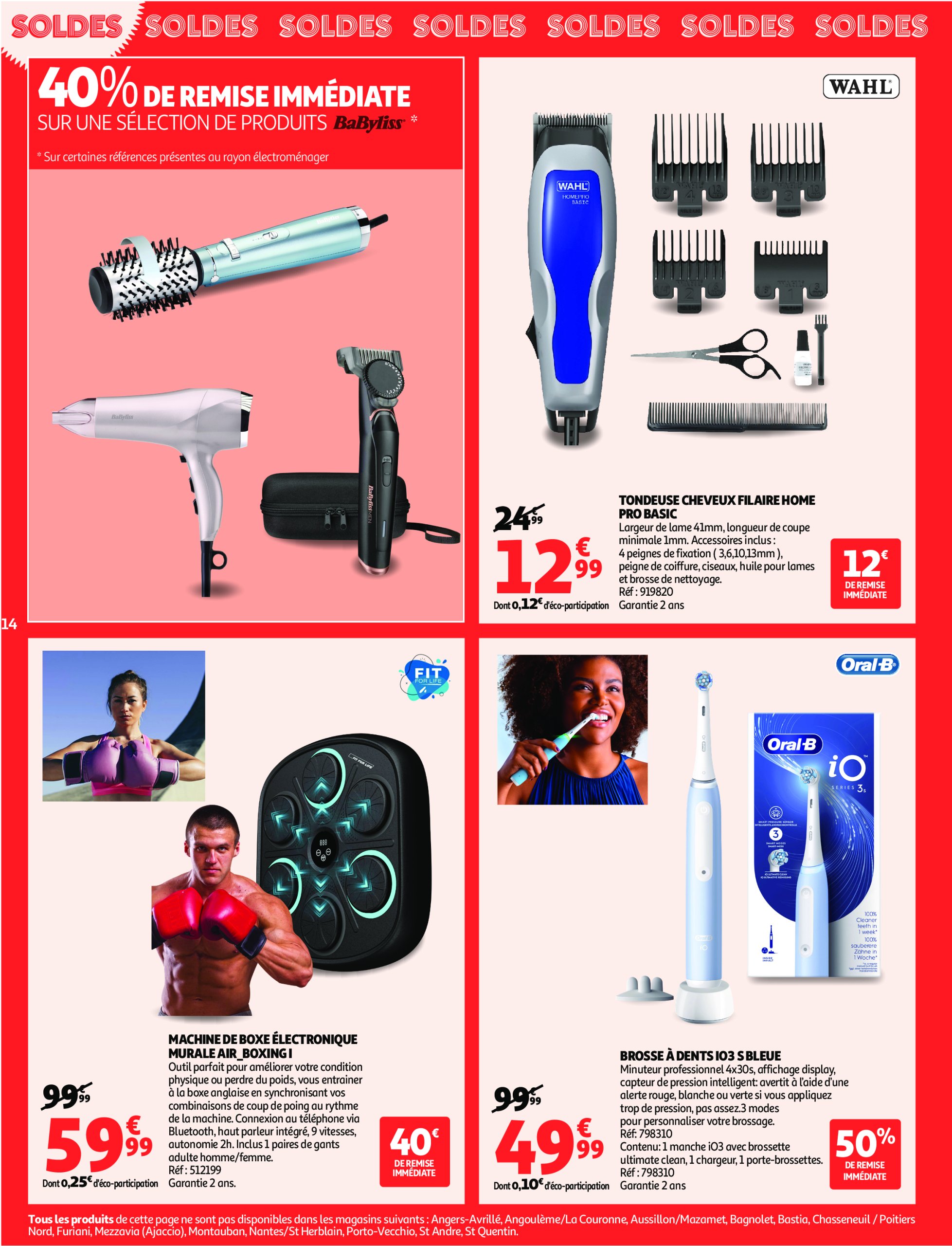 auchan - Auchan - Soldes Corse: Jusqu'à -70% ! folder geldig vanaf 09/07 - 05/08 - page: 14