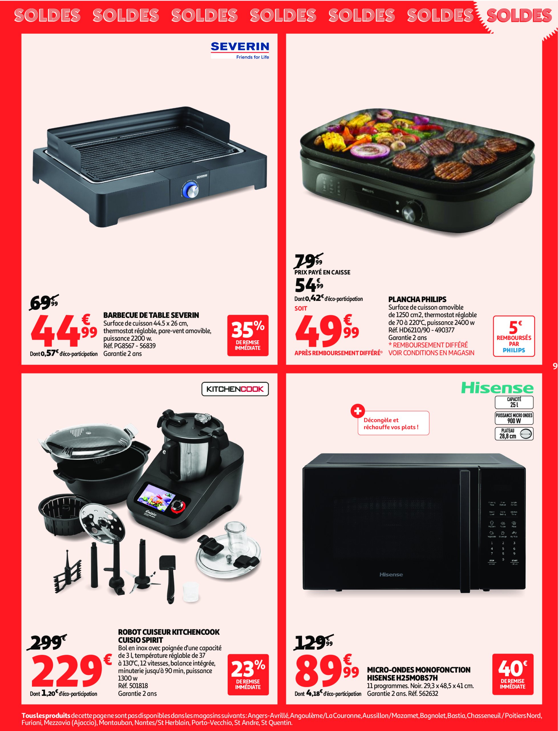 auchan - Auchan - Soldes Corse: Jusqu'à -70% ! folder geldig vanaf 09/07 - 05/08 - page: 9