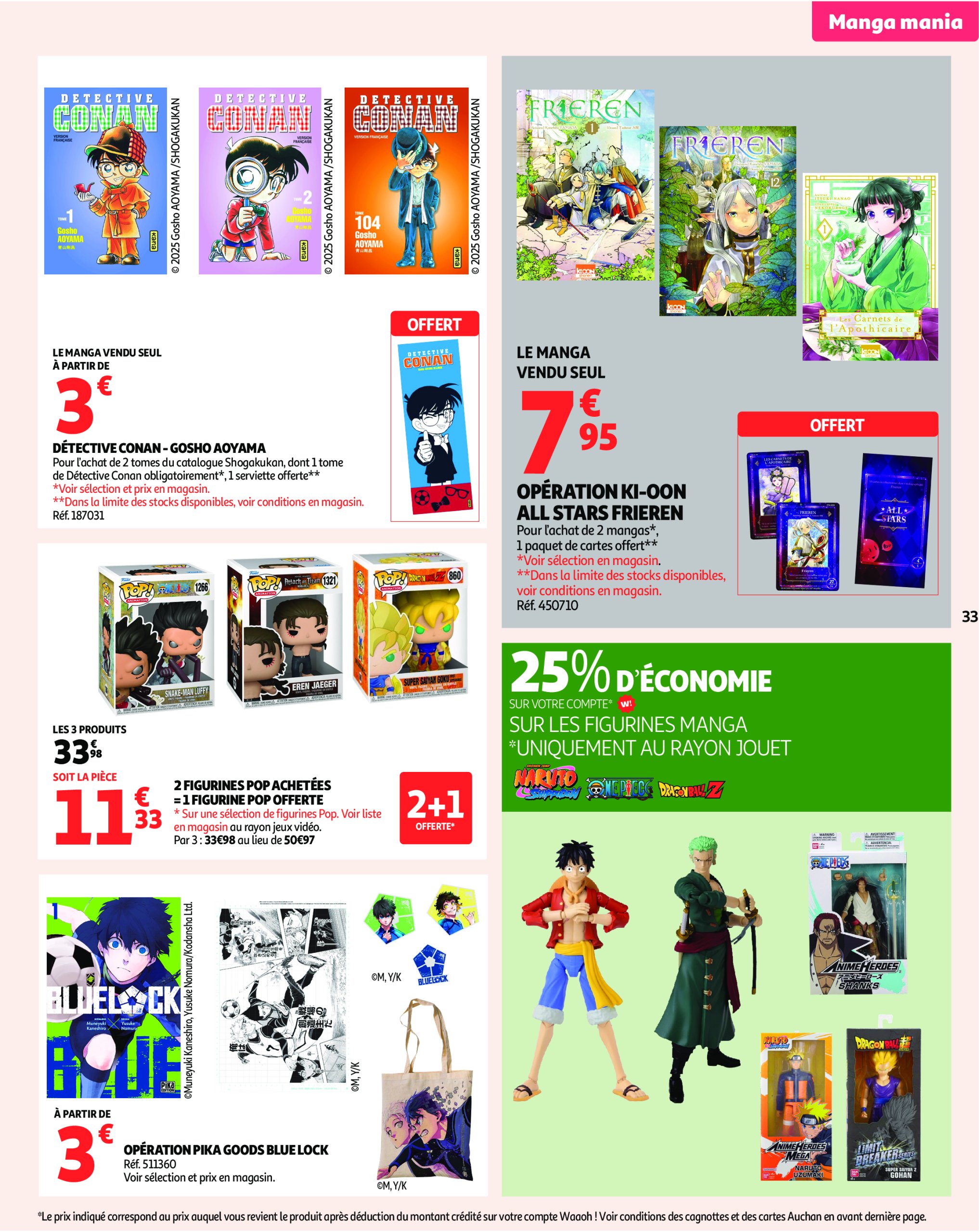 auchan - Auchan - Un été sans flamber votre budget folder geldig vanaf 08/07 - 20/07 - page: 33 auchan - Auchan - Un été sans flamber votre budget folder geldig vanaf 08/07 - 20/07 - page: 33
