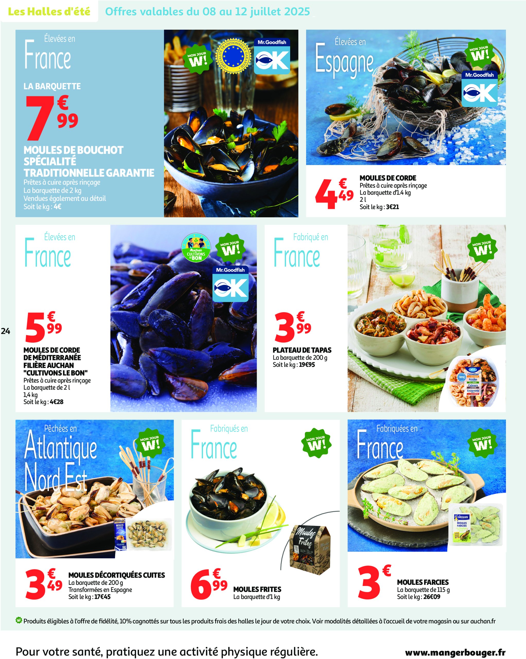 auchan - Auchan - Un été sans flamber votre budget folder geldig vanaf 08/07 - 20/07 - page: 24 auchan - Auchan - Un été sans flamber votre budget folder geldig vanaf 08/07 - 20/07 - page: 24