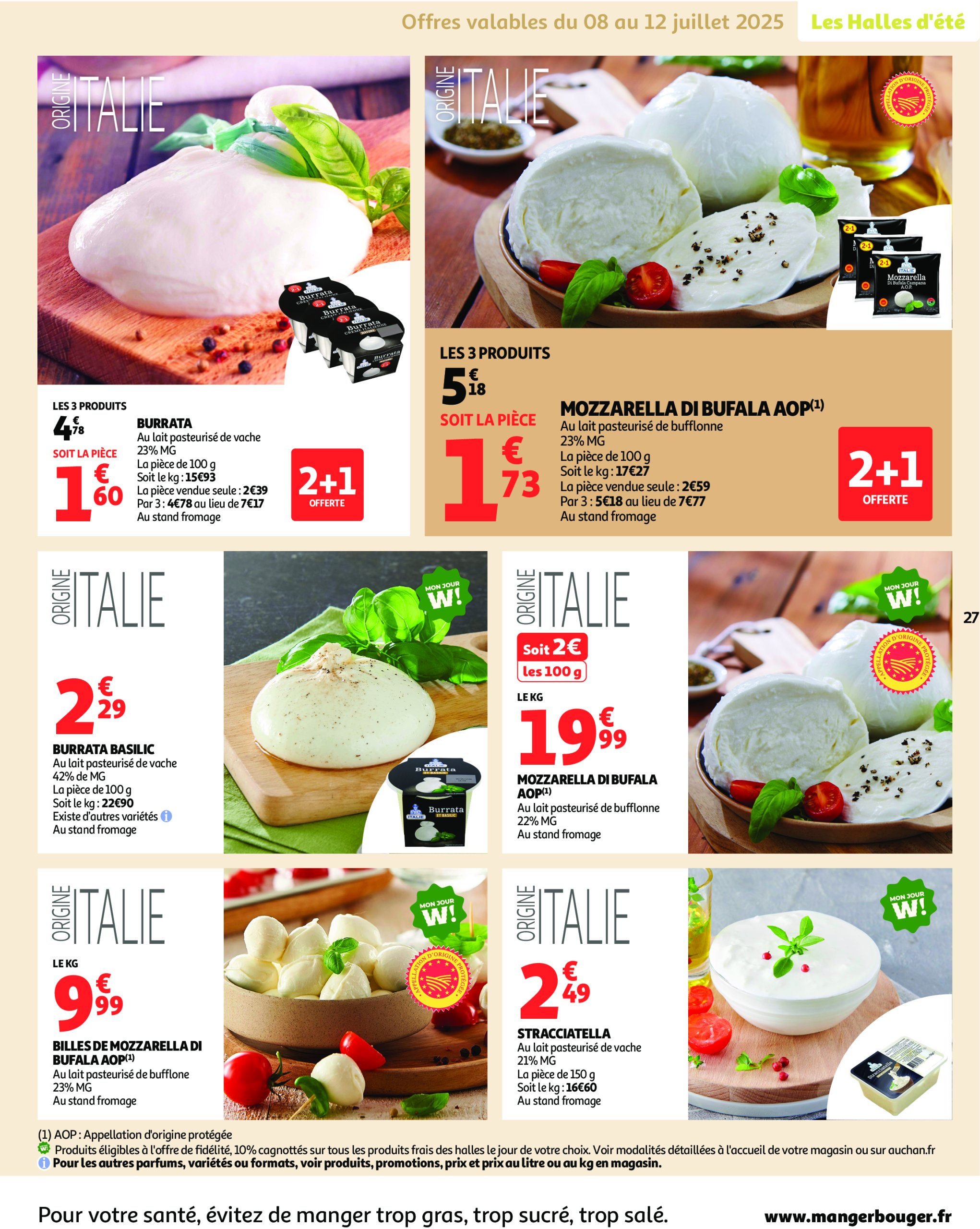 auchan - Auchan - Un été sans flamber votre budget folder geldig vanaf 08/07 - 20/07 - page: 27 auchan - Auchan - Un été sans flamber votre budget folder geldig vanaf 08/07 - 20/07 - page: 27