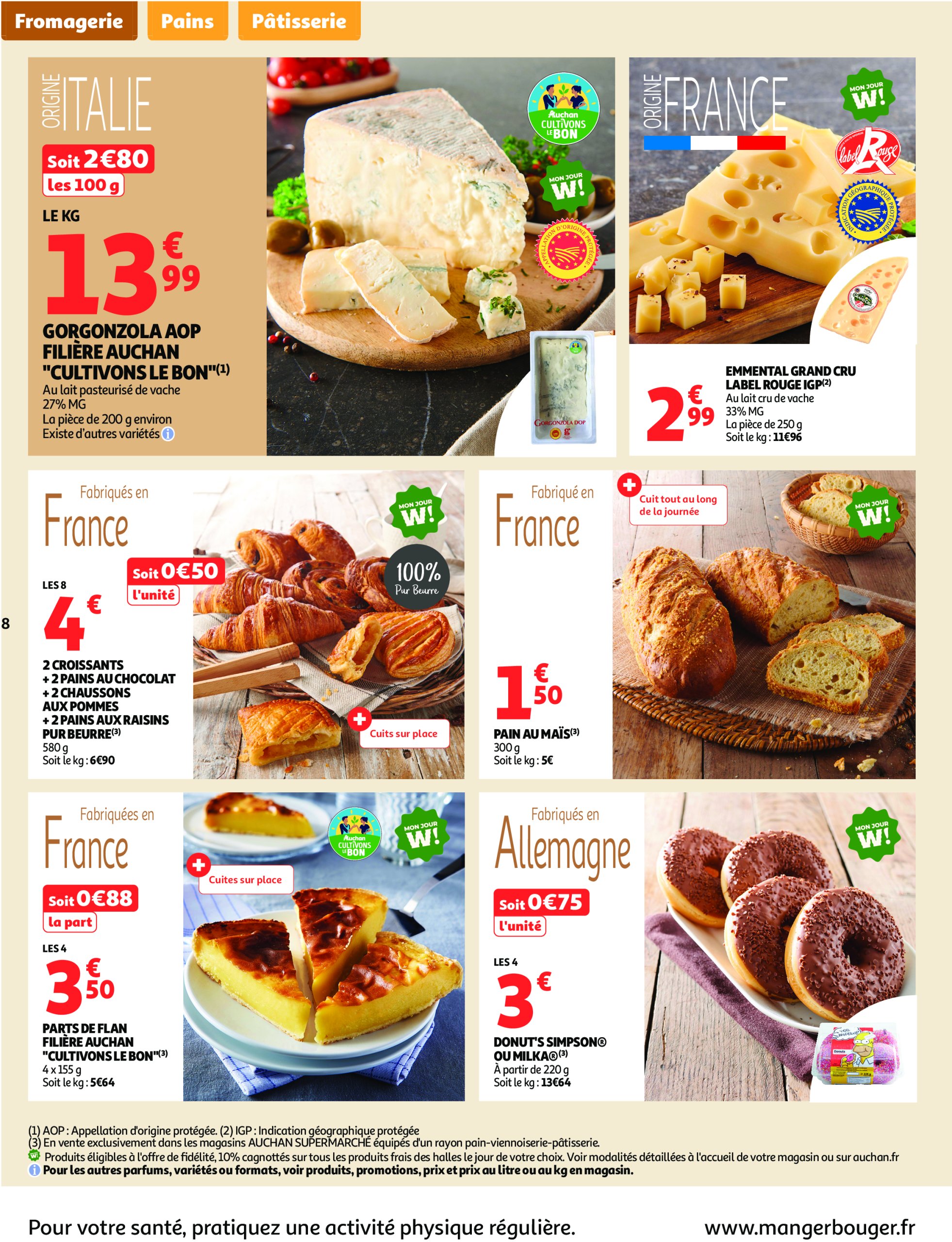 auchan - Auchan Supermarché - Les prix bas qui font du bien au quotidien folder geldig vanaf 22/07 - 26/07 - page: 8