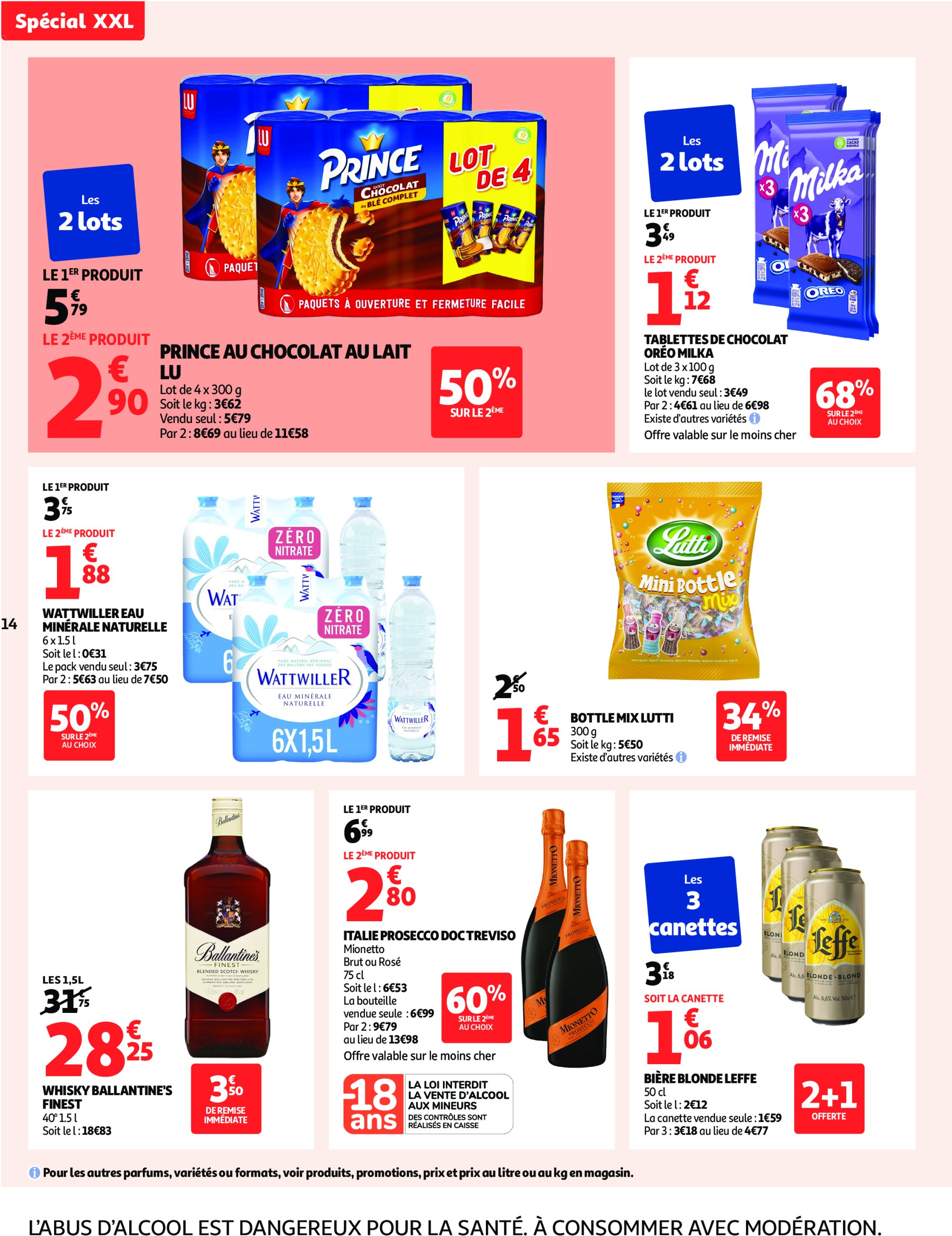 auchan - Auchan Supermarché - Les prix bas qui font du bien au quotidien folder geldig vanaf 22/07 - 26/07 - page: 14