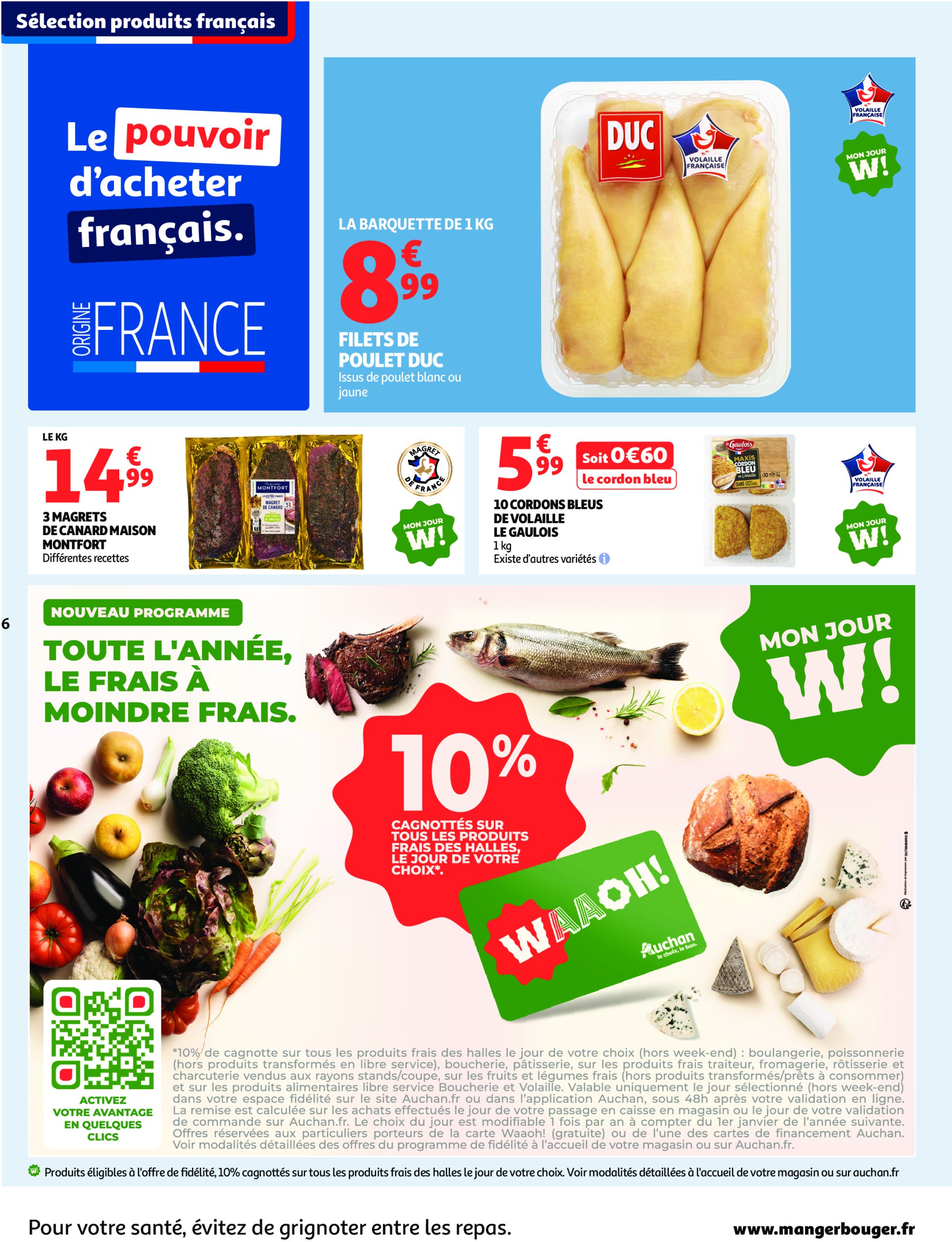 auchan - Auchan Supermarché - Les prix bas qui font du bien au quotidien folder geldig vanaf 22/07 - 26/07 - page: 6