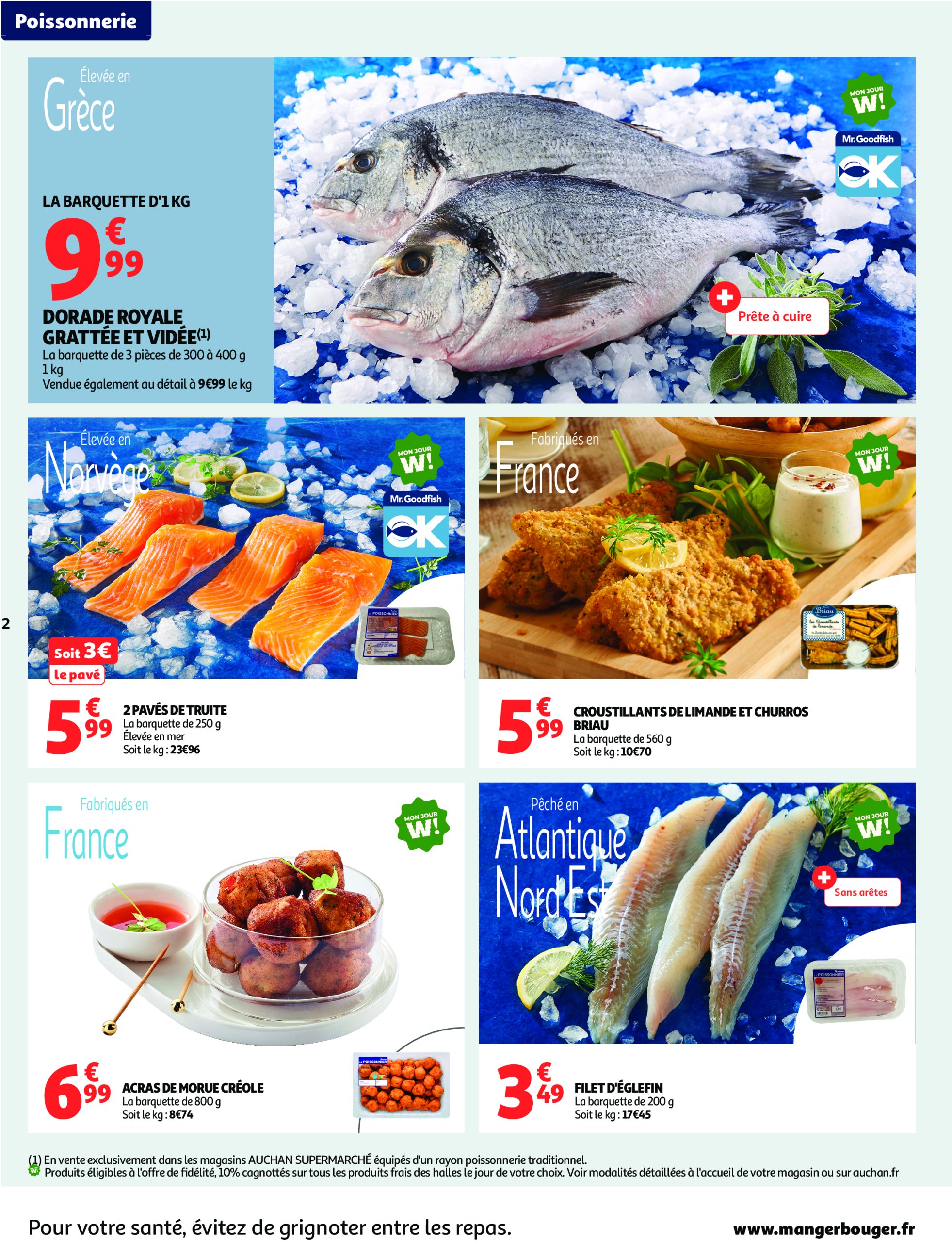 auchan - Auchan Supermarché - Les prix bas qui font du bien au quotidien folder geldig vanaf 22/07 - 26/07 - page: 2