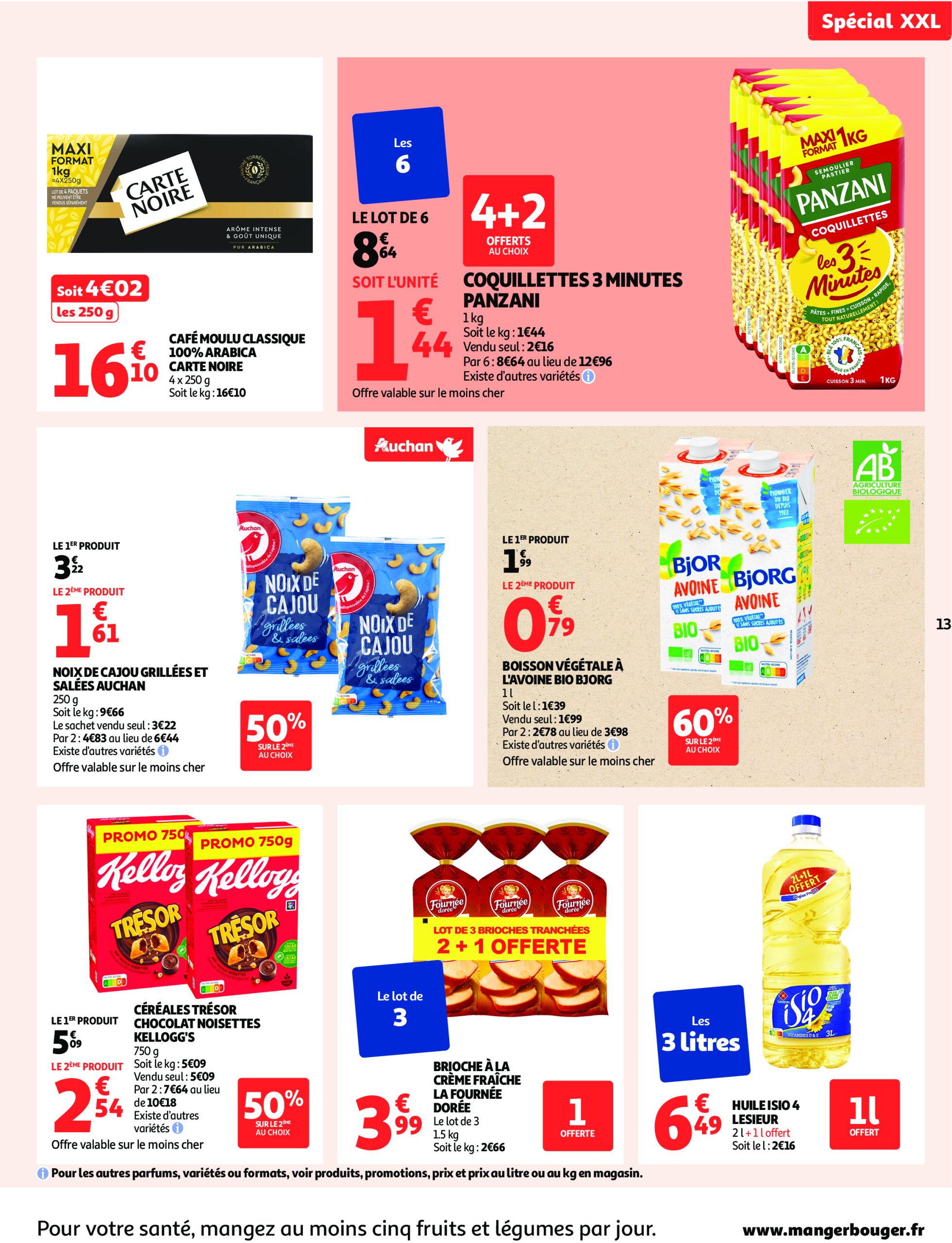 auchan - Auchan Supermarché - Les prix bas qui font du bien au quotidien folder geldig vanaf 22/07 - 26/07 - page: 13