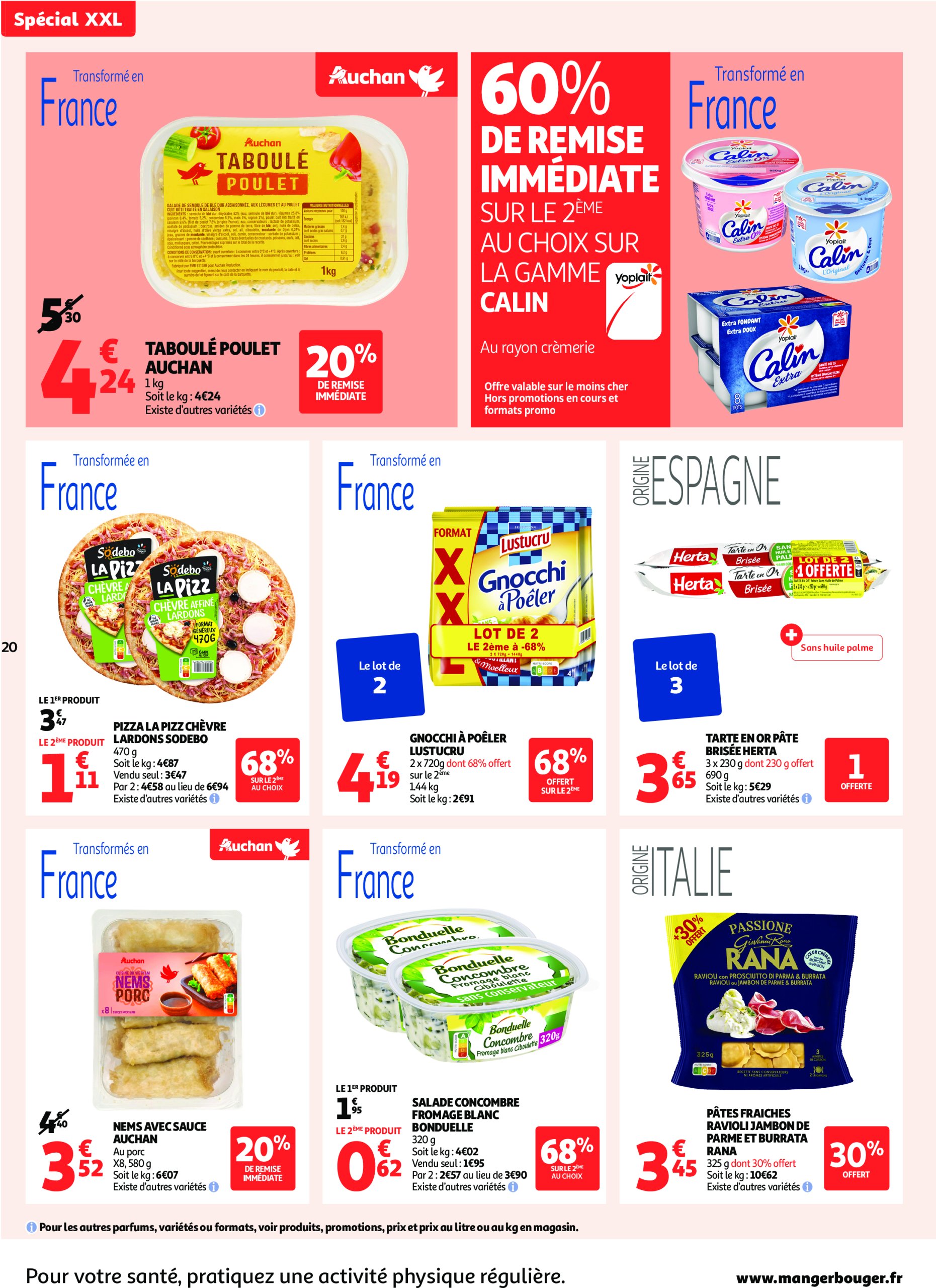auchan - Auchan - En gros, vous êtes toujours gagnant folder geldig vanaf 22/07 - 03/08 - page: 20 auchan - Auchan - En gros, vous êtes toujours gagnant folder geldig vanaf 22/07 - 03/08 - page: 20