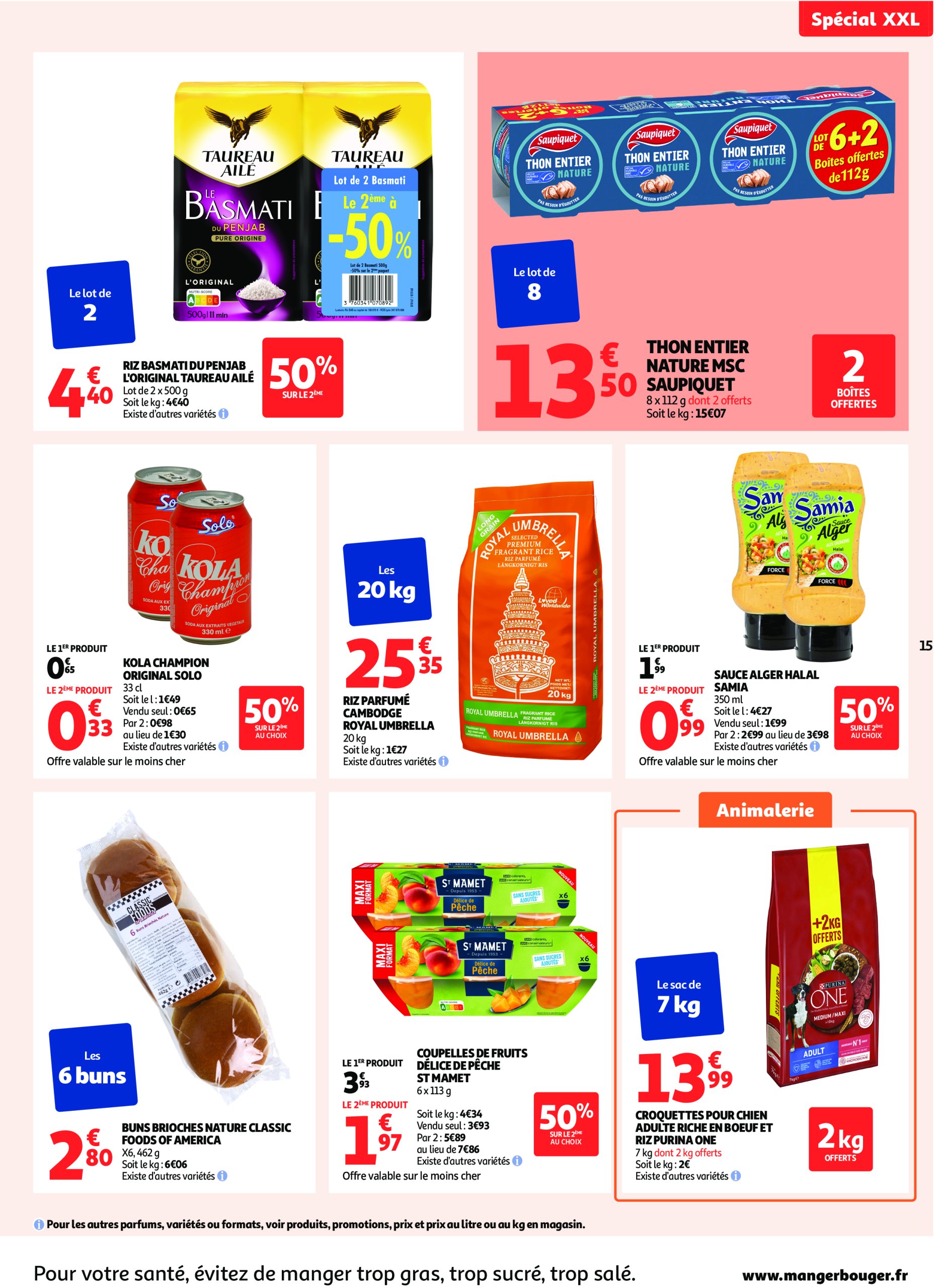 auchan - Auchan - En gros, vous êtes toujours gagnant folder geldig vanaf 22/07 - 03/08 - page: 15 auchan - Auchan - En gros, vous êtes toujours gagnant folder geldig vanaf 22/07 - 03/08 - page: 15