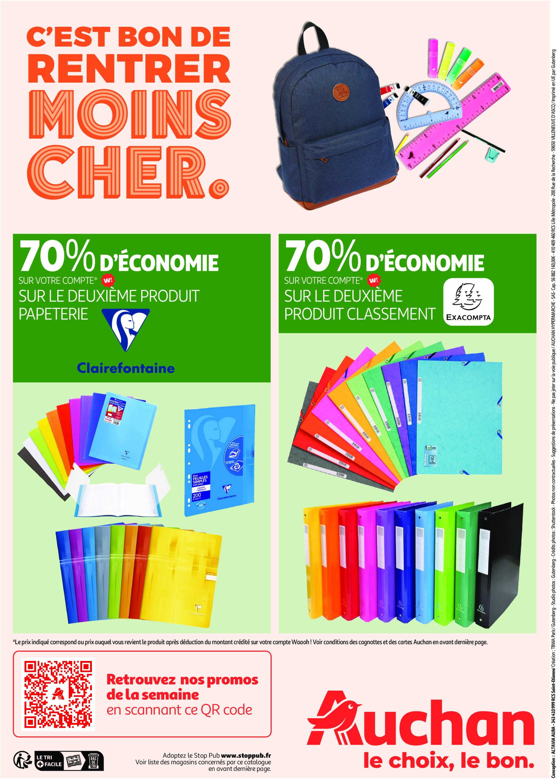 auchan - Auchan - En gros, vous êtes toujours gagnant folder geldig vanaf 22/07 - 03/08 - page: 48 auchan - Auchan - En gros, vous êtes toujours gagnant folder geldig vanaf 22/07 - 03/08 - page: 48