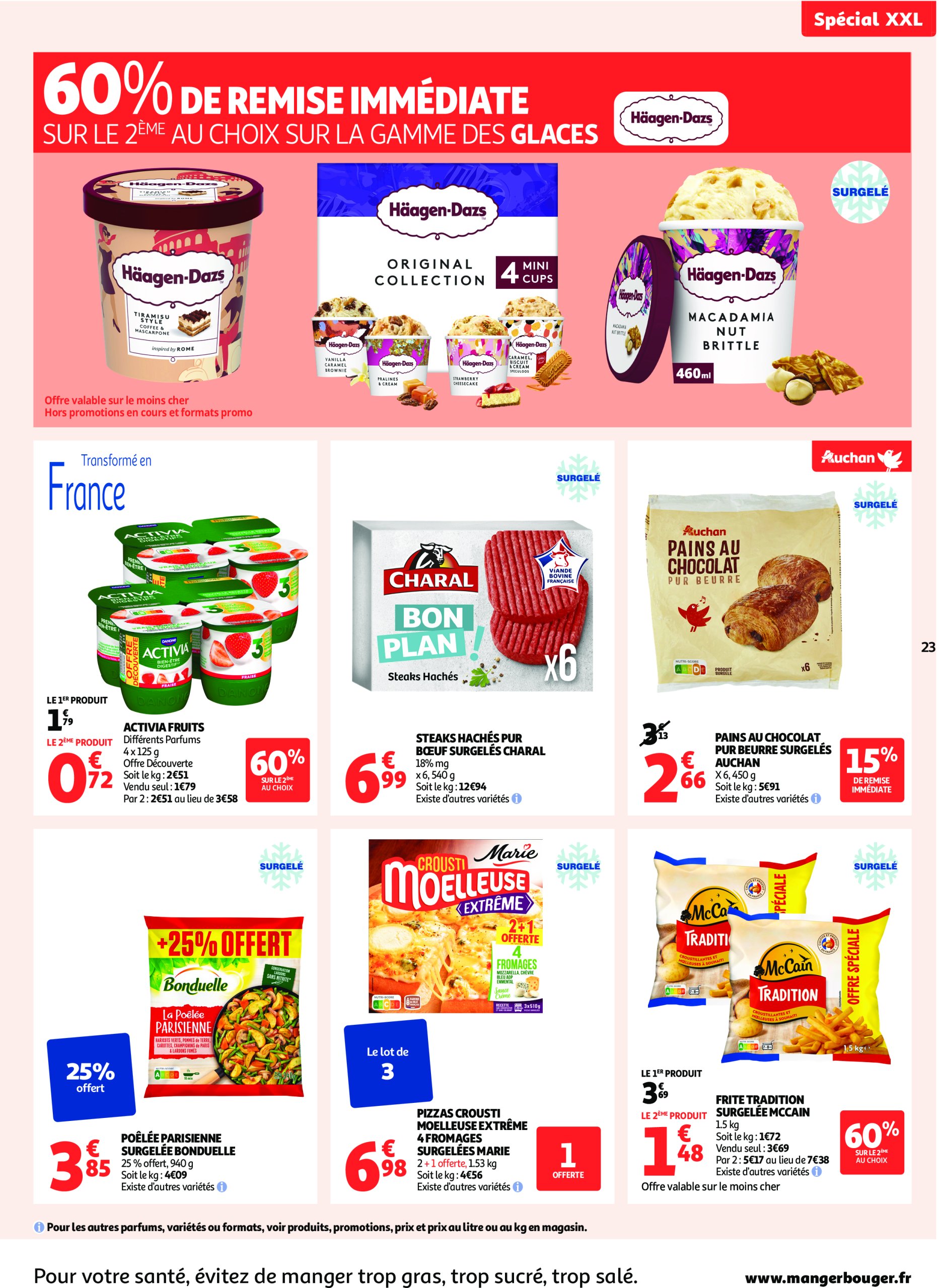 auchan - Auchan - En gros, vous êtes toujours gagnant folder geldig vanaf 22/07 - 03/08 - page: 23 auchan - Auchan - En gros, vous êtes toujours gagnant folder geldig vanaf 22/07 - 03/08 - page: 23