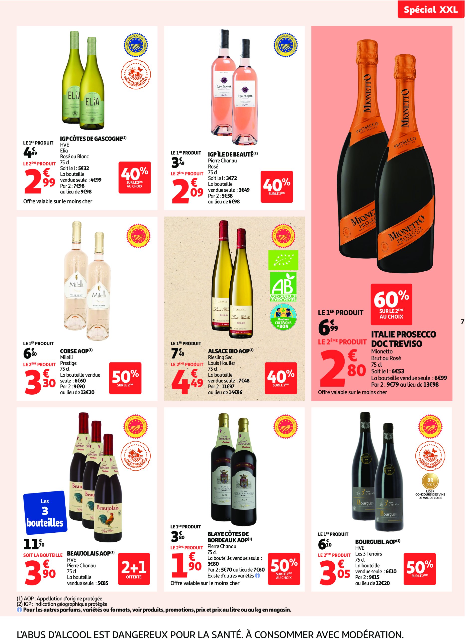 auchan - Auchan - En gros, vous êtes toujours gagnant folder geldig vanaf 22/07 - 03/08 - page: 7 auchan - Auchan - En gros, vous êtes toujours gagnant folder geldig vanaf 22/07 - 03/08 - page: 7